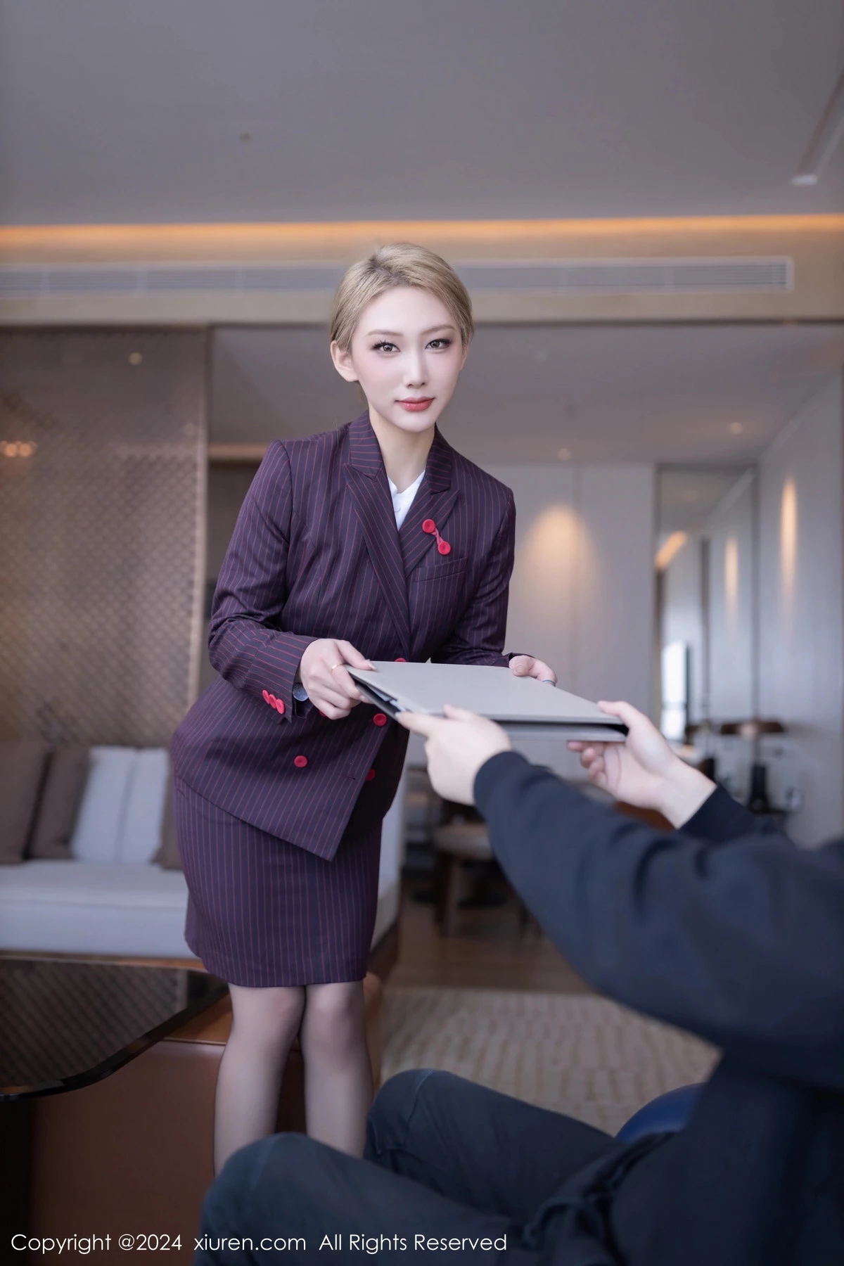 图片[3]-[XiuRen秀人网]第8042期沈青黛写真-秀人集