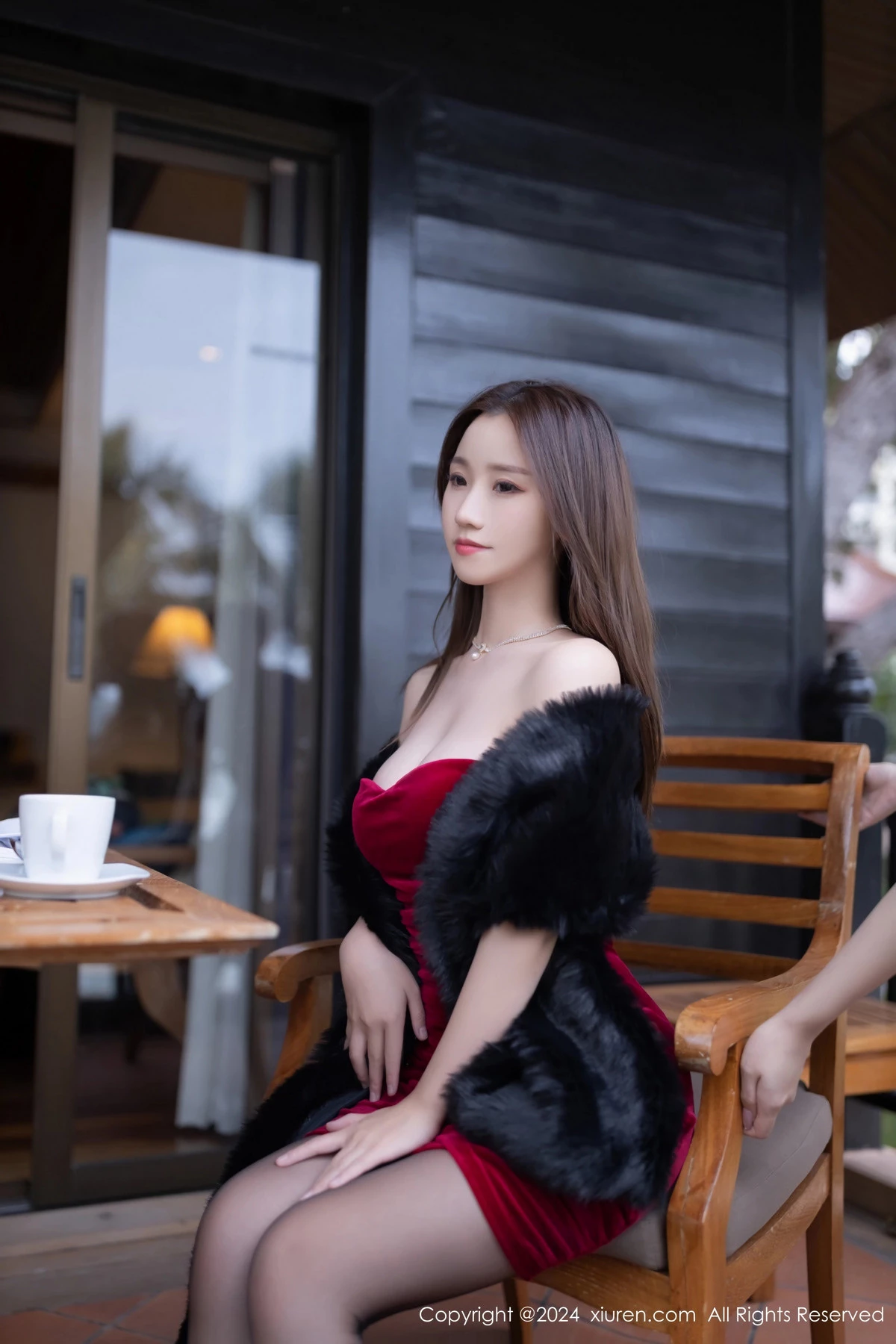 图片[8]-[XiuRen秀人网]第8077期杏子写真-秀人集