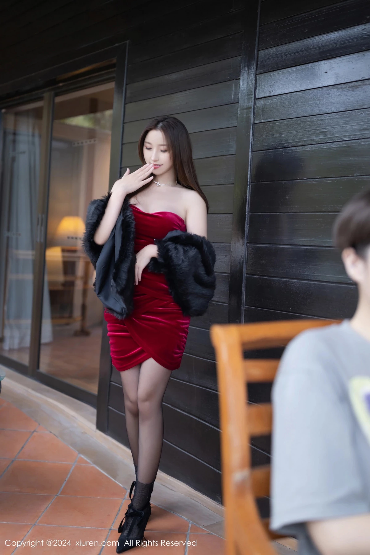 图片[4]-[XiuRen秀人网]第8077期杏子写真-秀人集