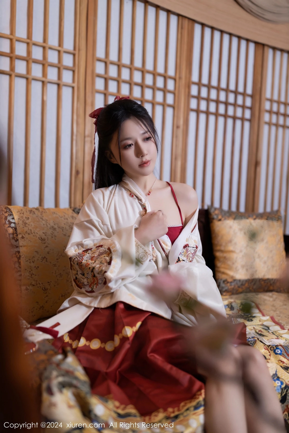 图片[9]-[XiuRen秀人网]第8095期鱼子酱写真-秀人集