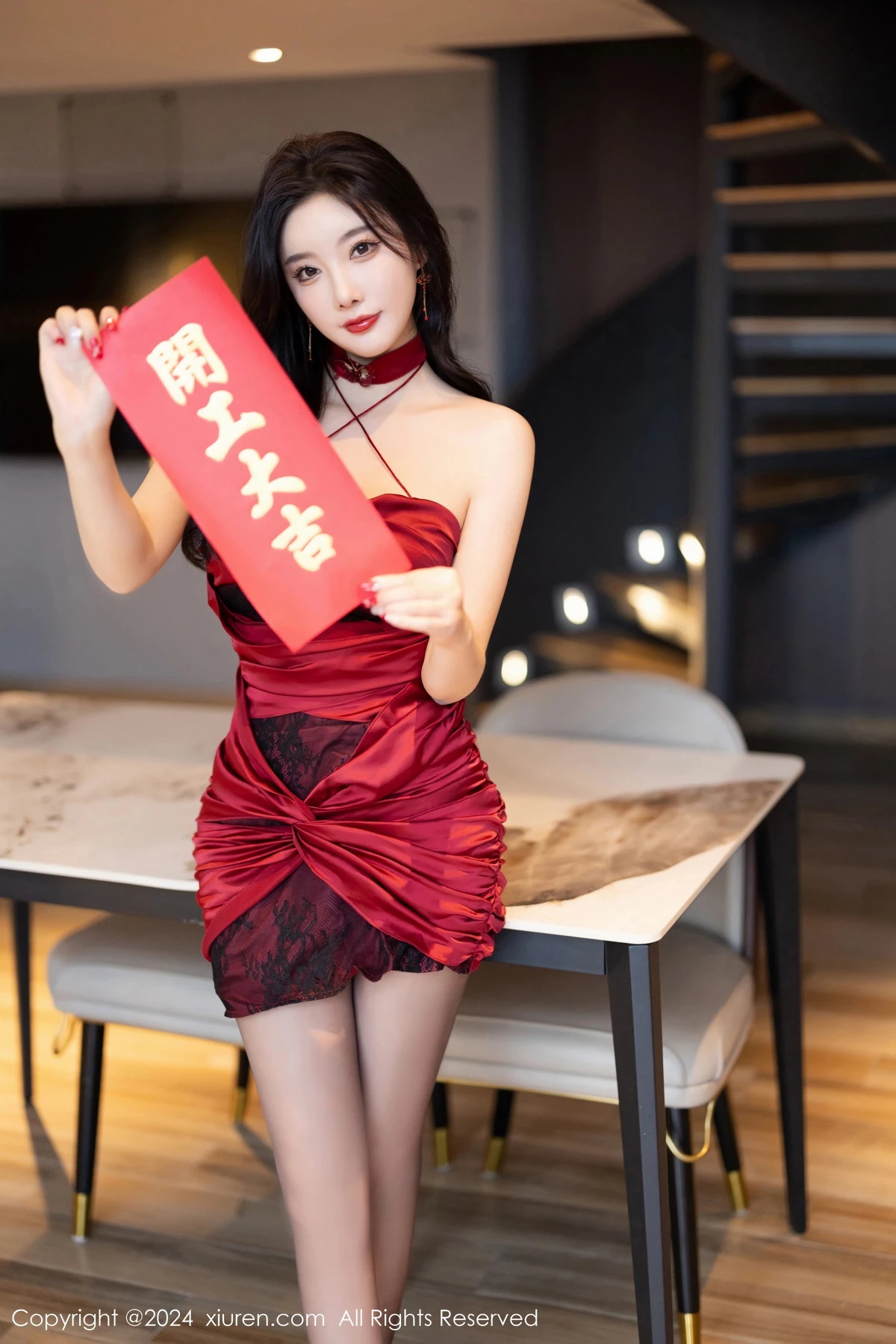 图片[2]-[XiuRen秀人网]第8103期杨晨晨写真-秀人集