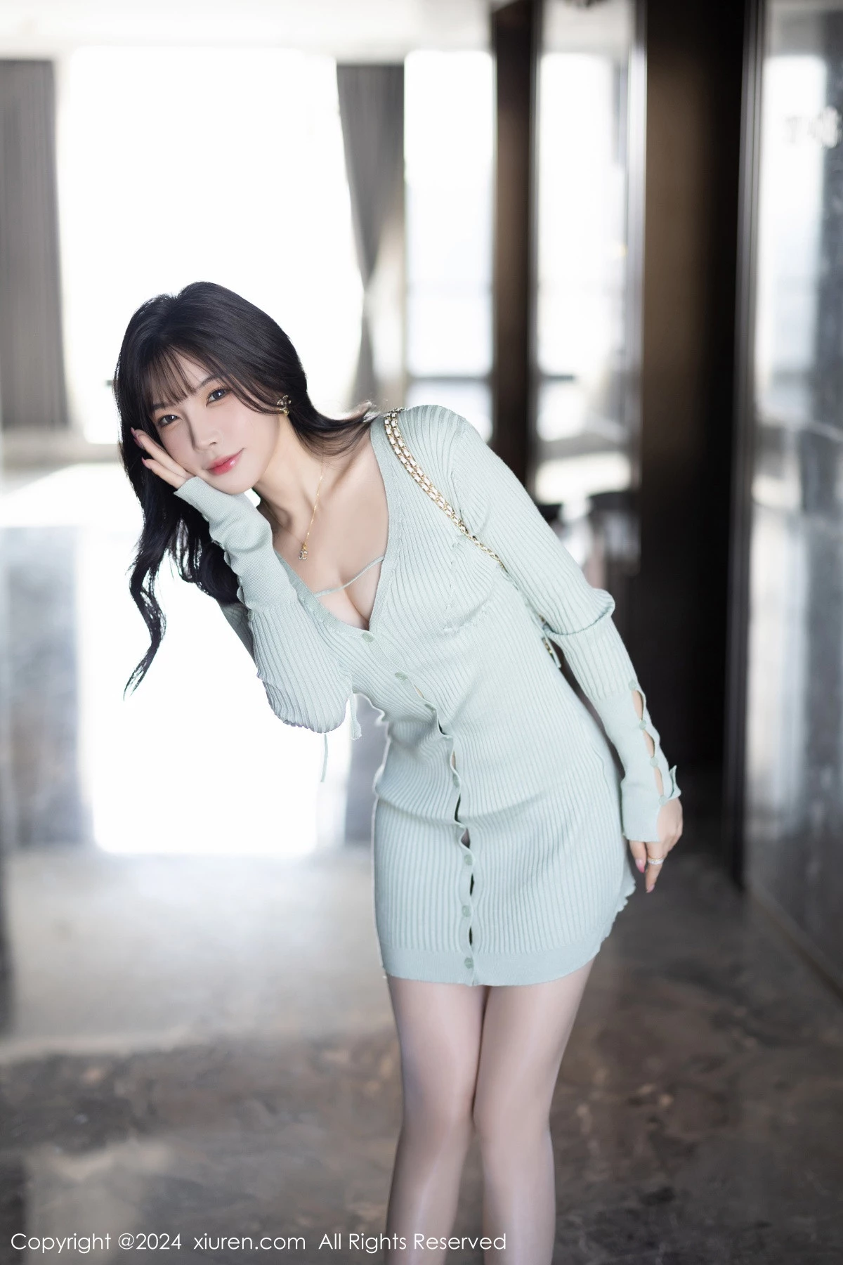 图片[3]-[XiuRen秀人网]第8028期徐莉芝写真-秀人集