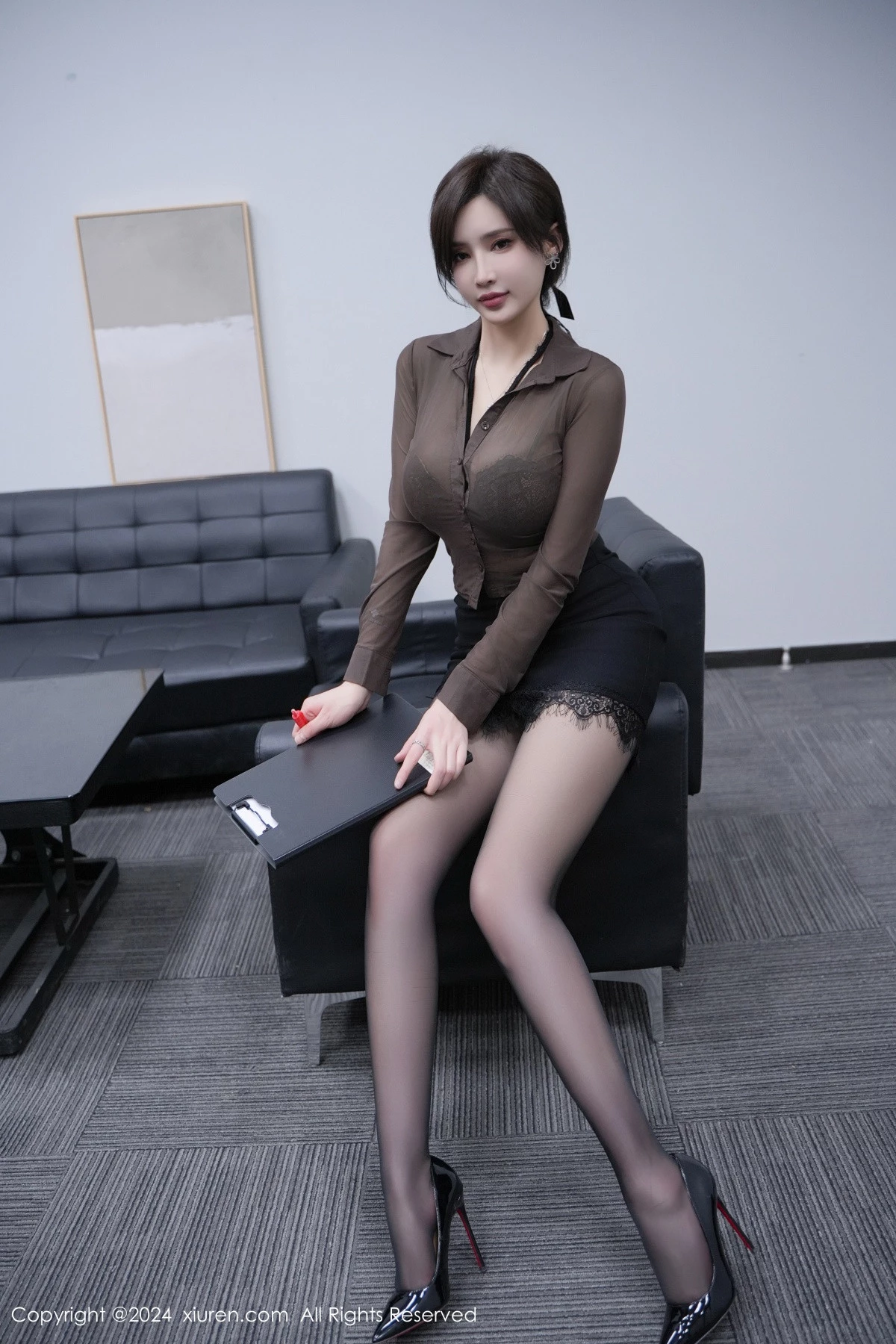 图片[14]-[XiuRen秀人网]第8211期周妍希写真-秀人集