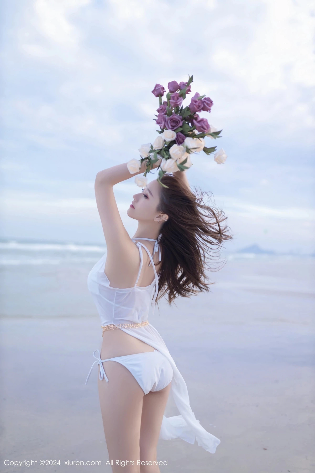 图片[2]-[XiuRen秀人网]第8123期杏子写真-秀人集