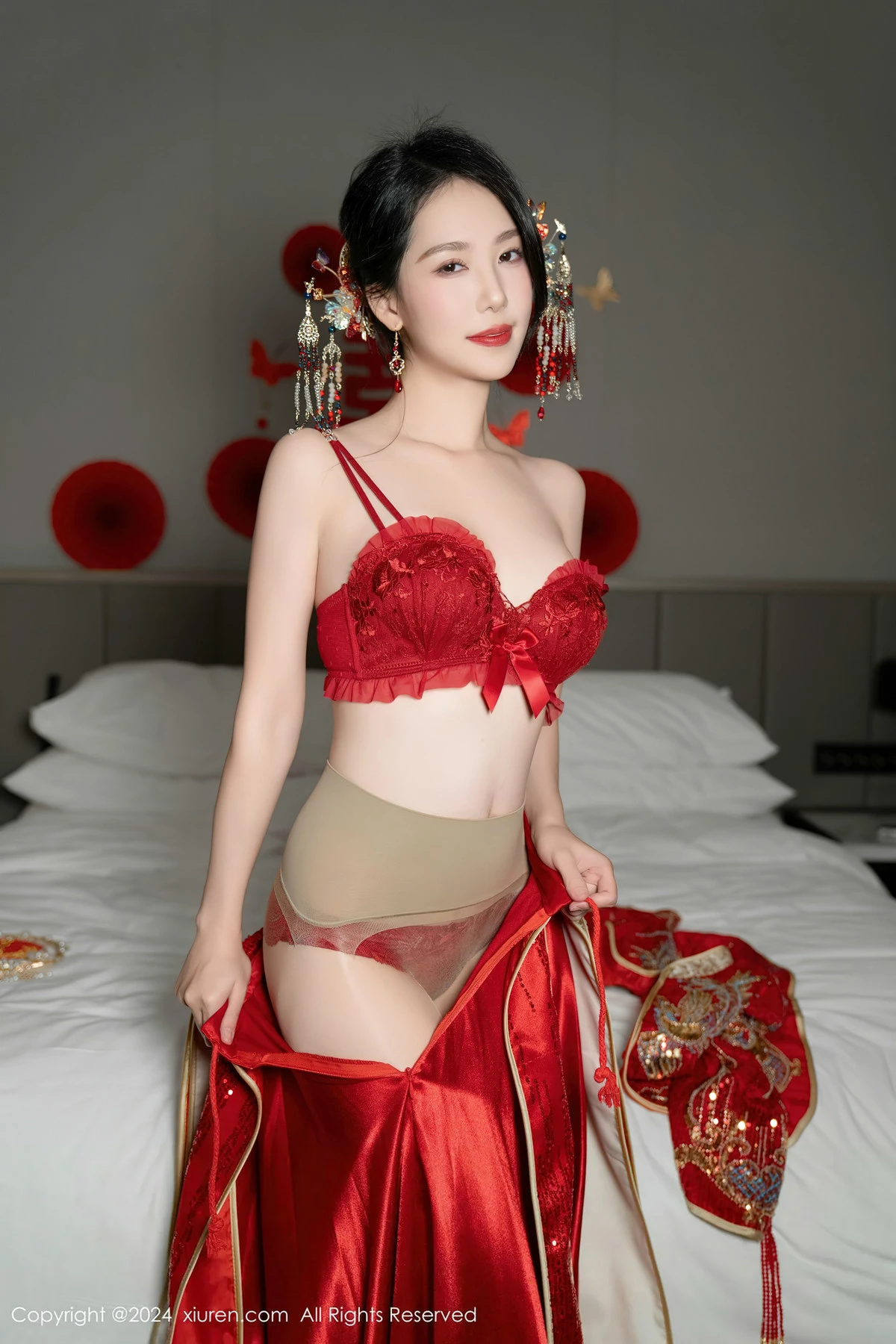 图片[6]-[XiuRen秀人网]第8376期利世写真-秀人集