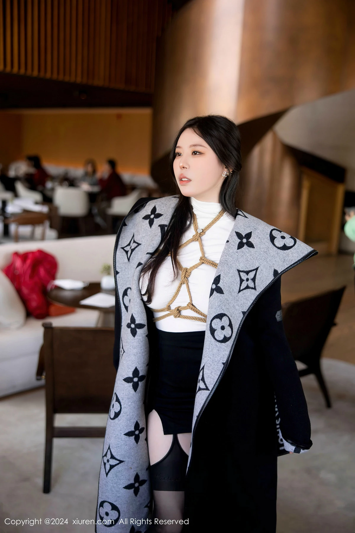 图片[3]-[XiuRen秀人网]第8390期白茹雪写真-秀人集