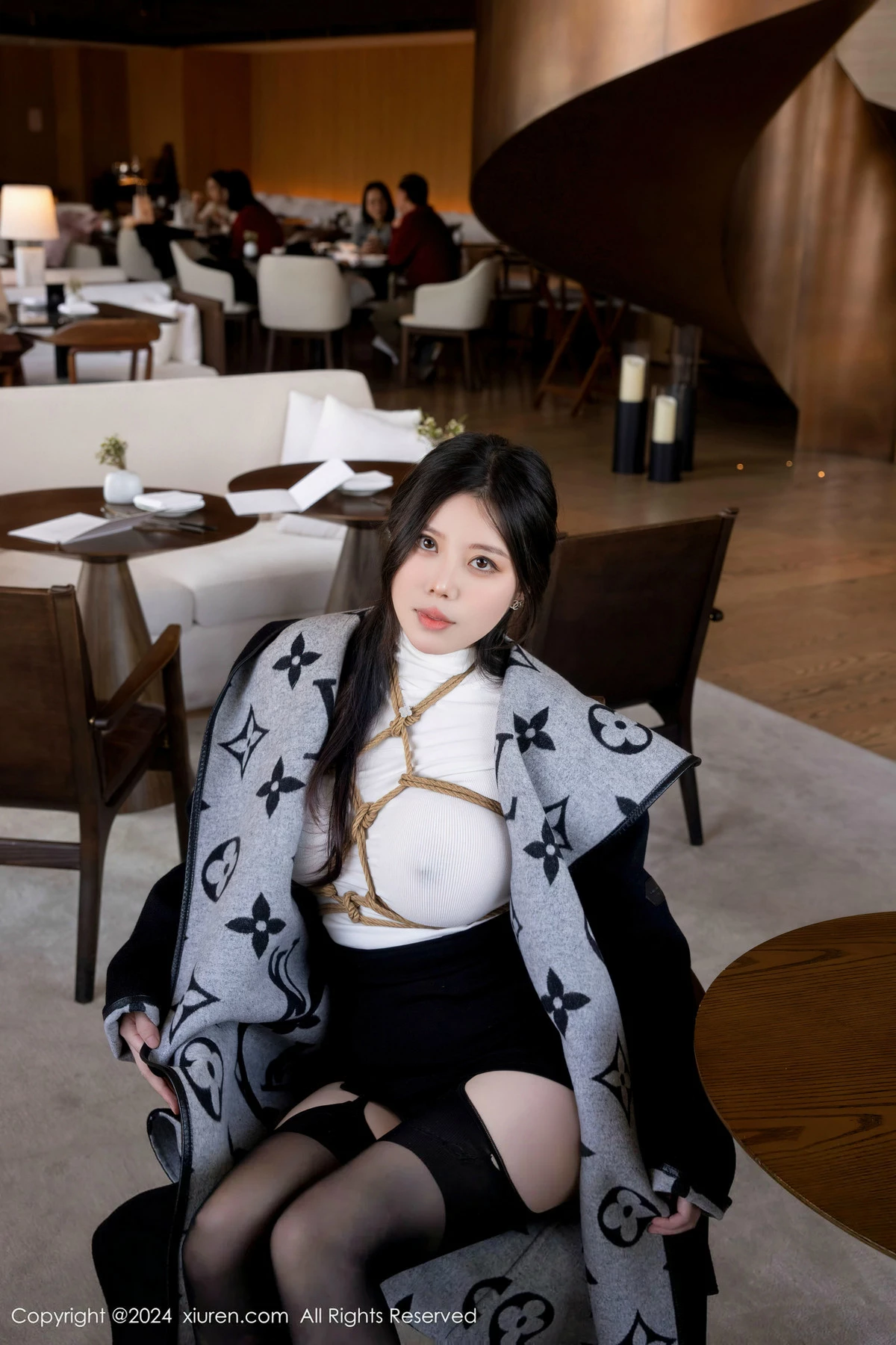 图片[8]-[XiuRen秀人网]第8390期白茹雪写真-秀人集