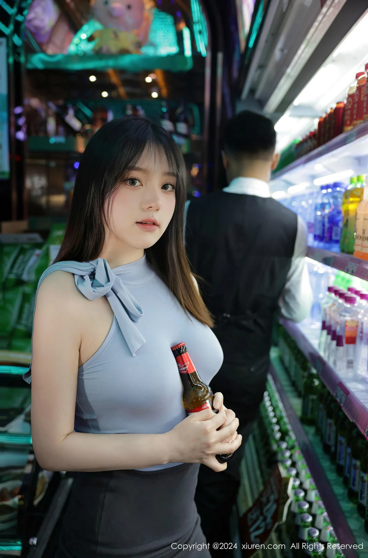 图片[2]-[XiuRen秀人网]第8402期豆瓣酱写真-秀人集