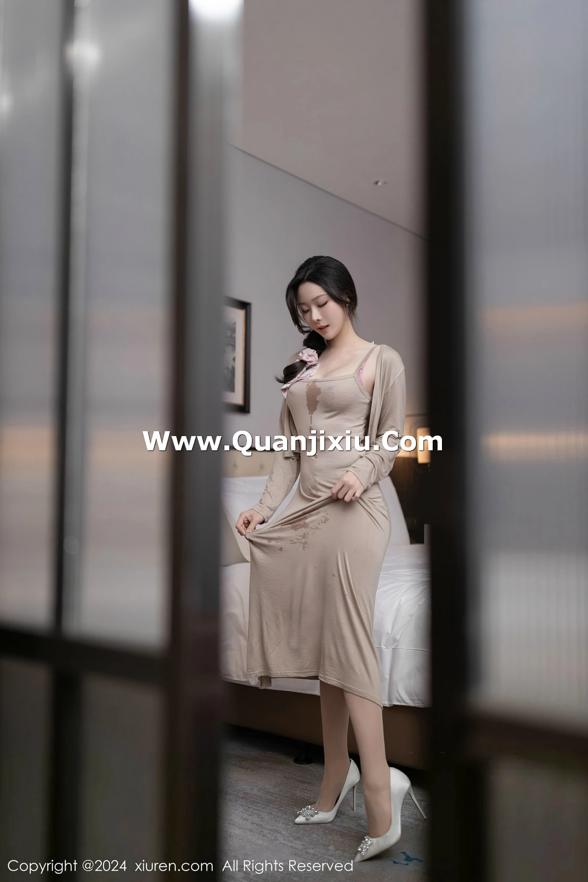 图片[14]-[XiuRen秀人网]第8417期小逗逗写真-秀人集