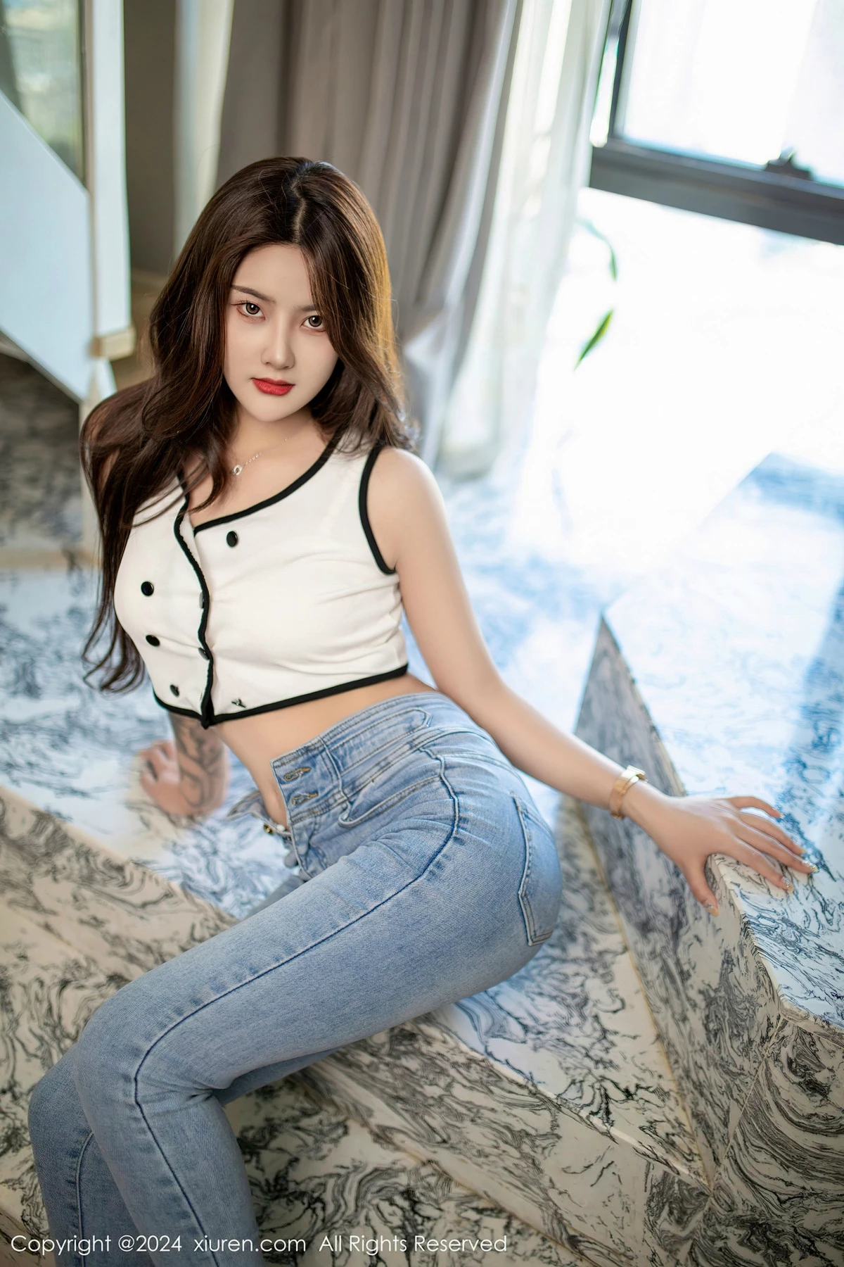 图片[5]-[XiuRen秀人网]第8410期仙女爱自由写真-秀人集