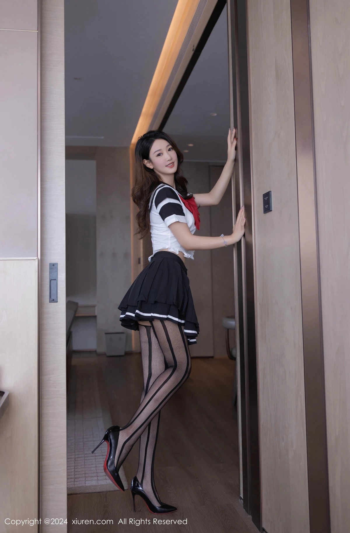 图片[6]-[XiuRen秀人网]第8287期唐安琪写真-秀人集