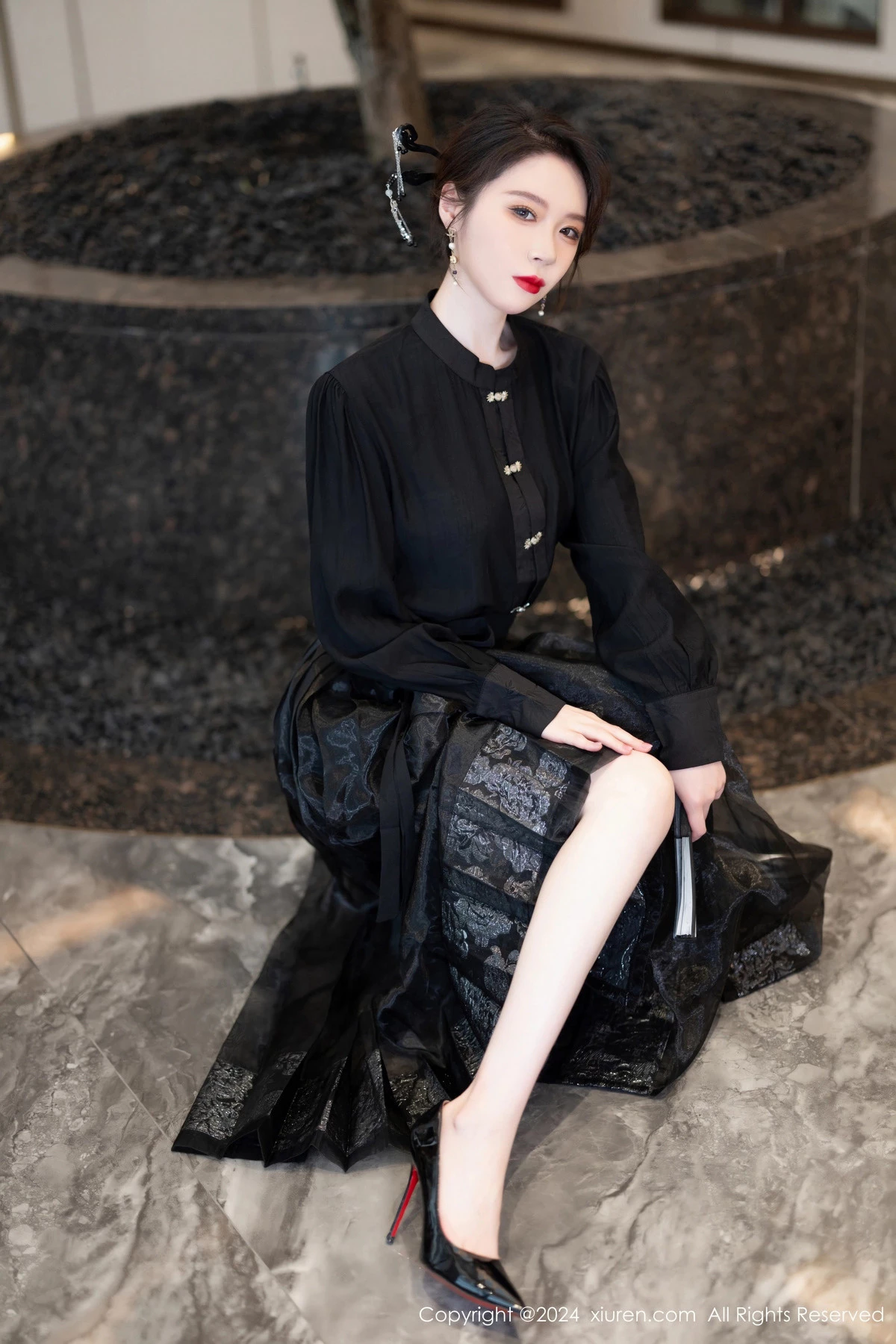 图片[6]-[XiuRen秀人网]第8465期梦心玥写真-秀人集