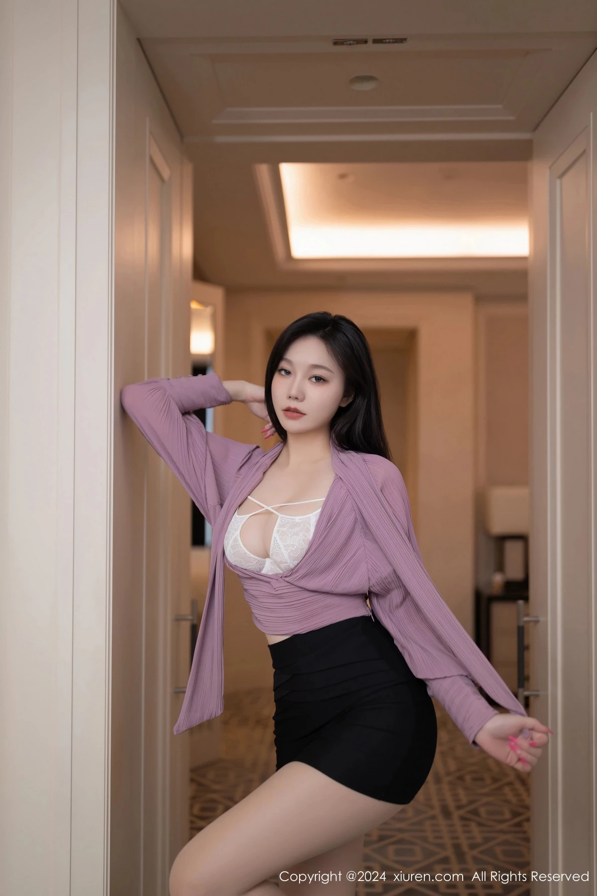 图片[14]-[XiuRen秀人网]第8438期安然写真-秀人集