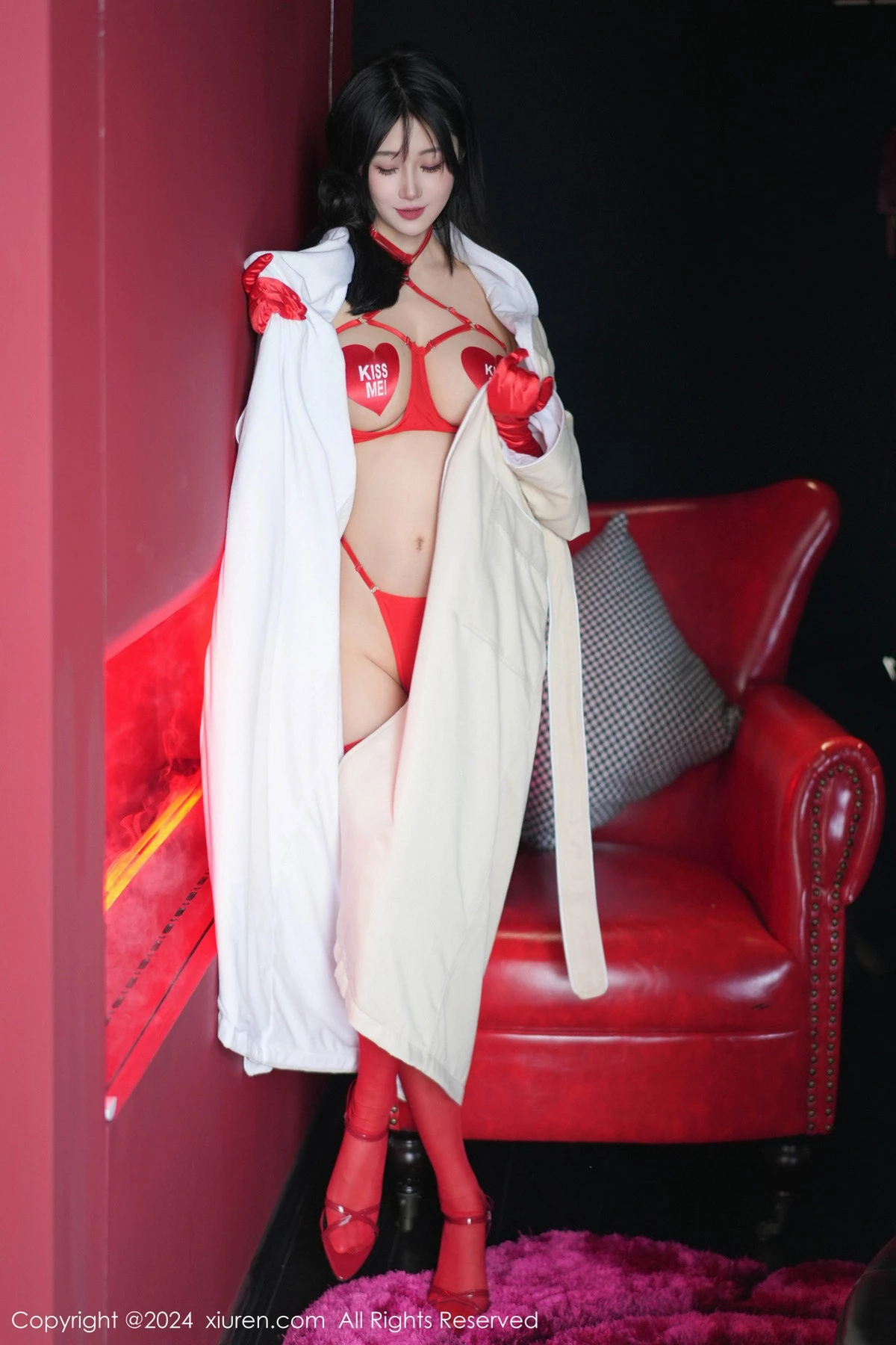 图片[4]-[XiuRen秀人网]第8555期阿姣写真-秀人集