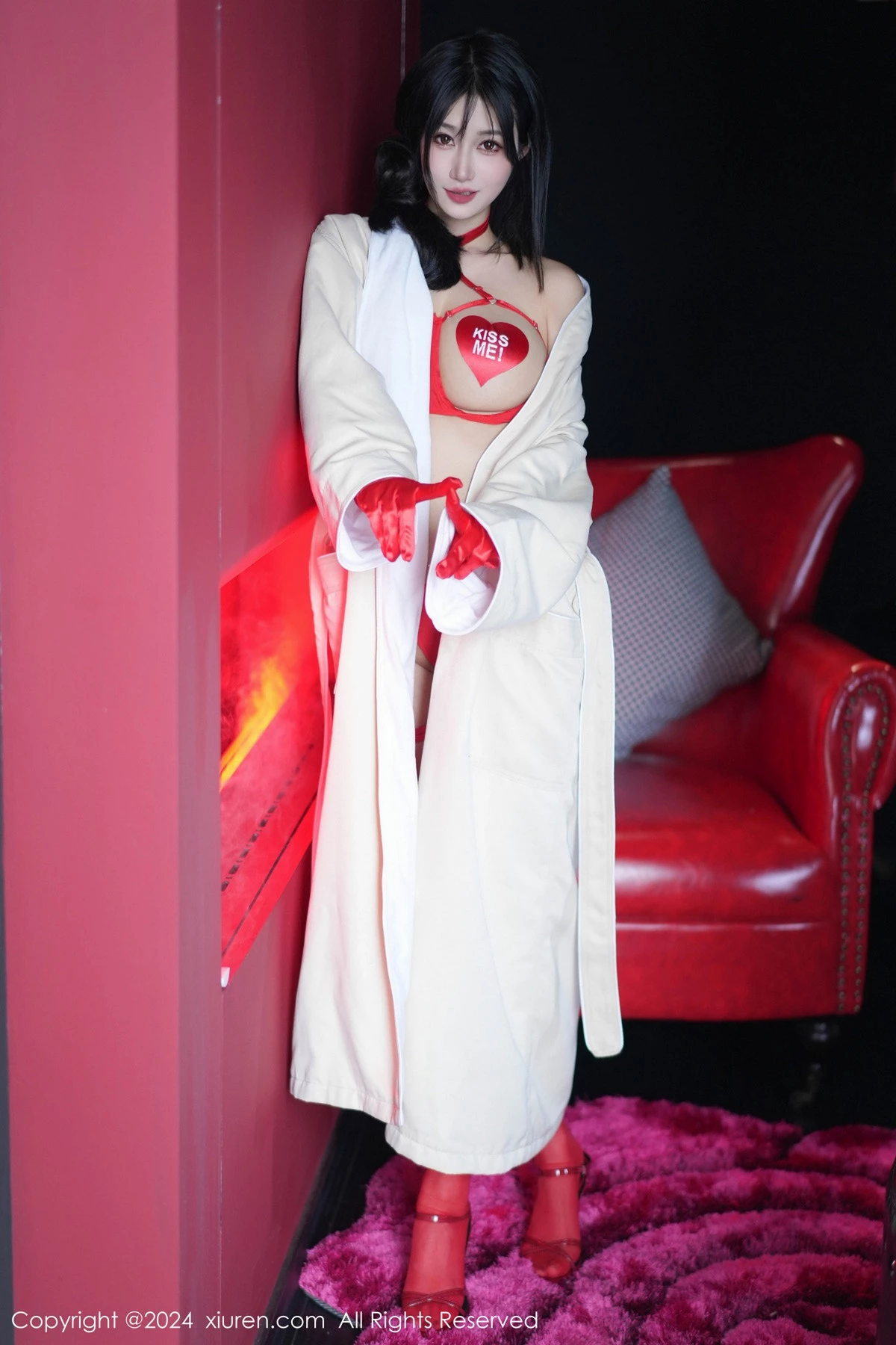 图片[8]-[XiuRen秀人网]第8555期阿姣写真-秀人集