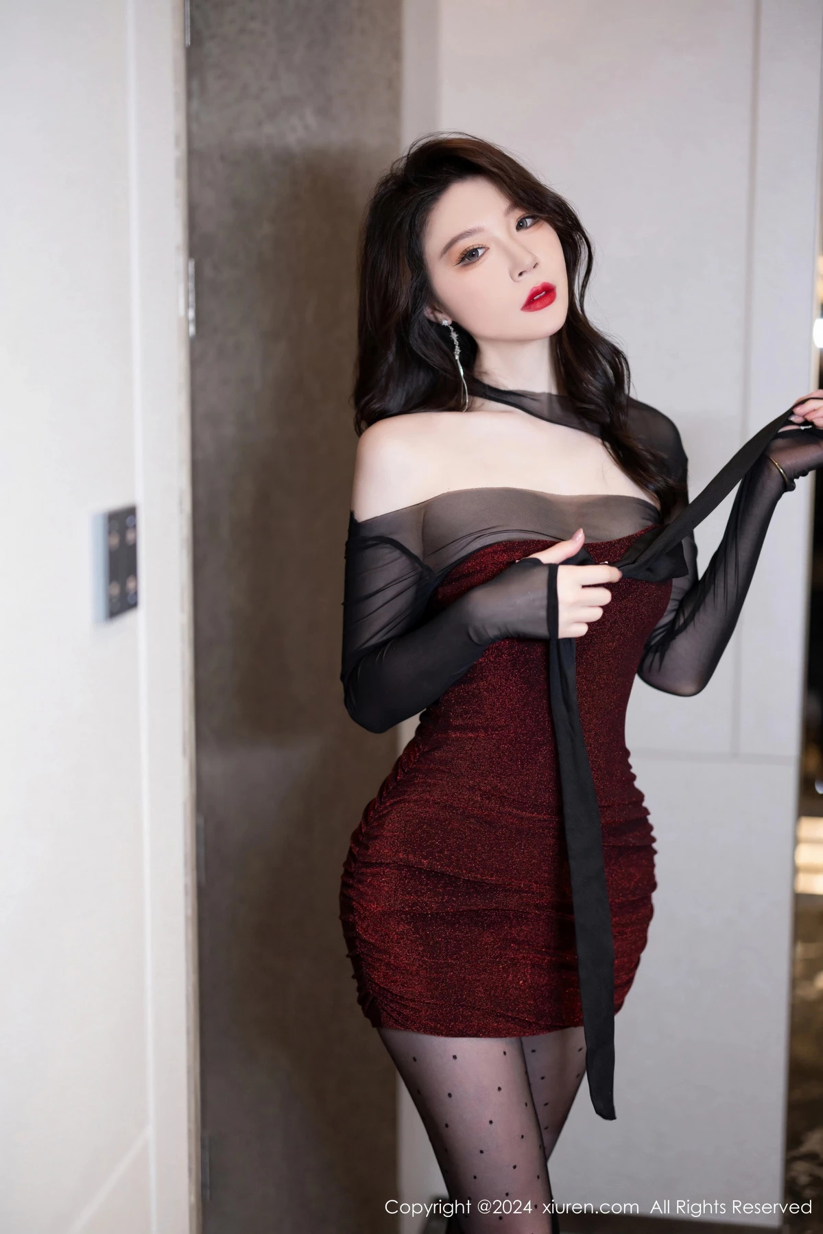 图片[2]-[XiuRen秀人网]第8583期梦心玥写真-秀人集