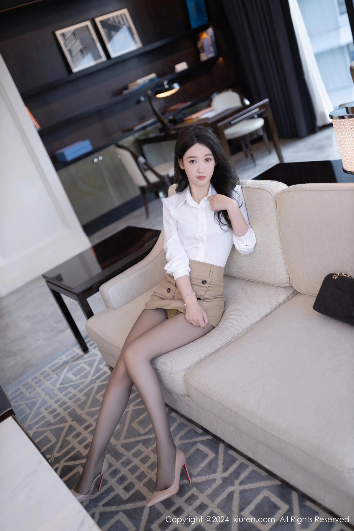 图片[4]-[XiuRen秀人网]第8571期唐安琪写真-秀人集