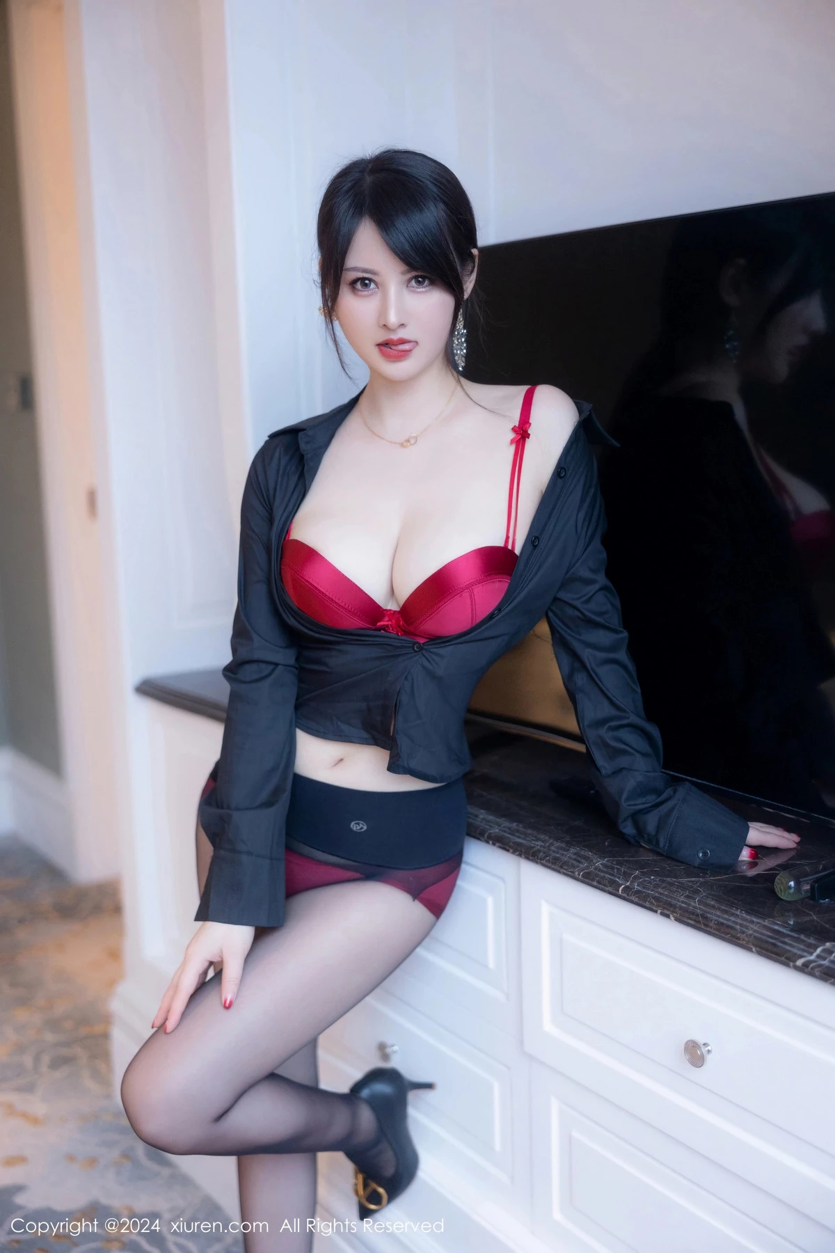 图片[40]-[XiuRen秀人网]第8569期诗诗写真-秀人集