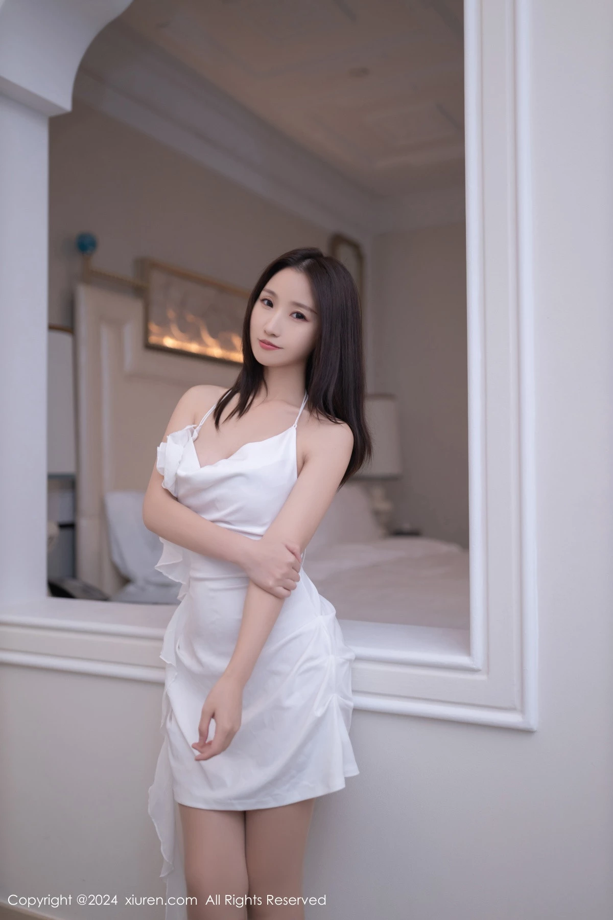 图片[2]-[XiuRen秀人网]第8616期杏子写真-秀人集