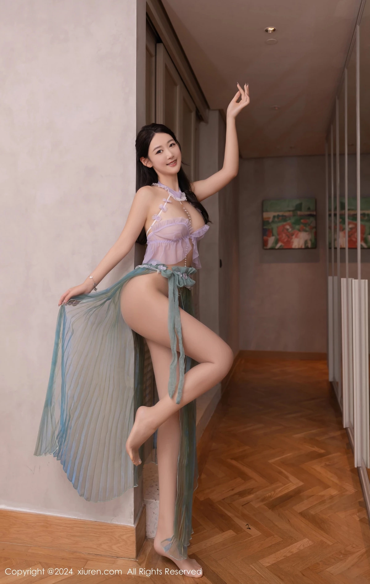 图片[8]-[XiuRen秀人网]第8644期唐安琪写真-秀人集