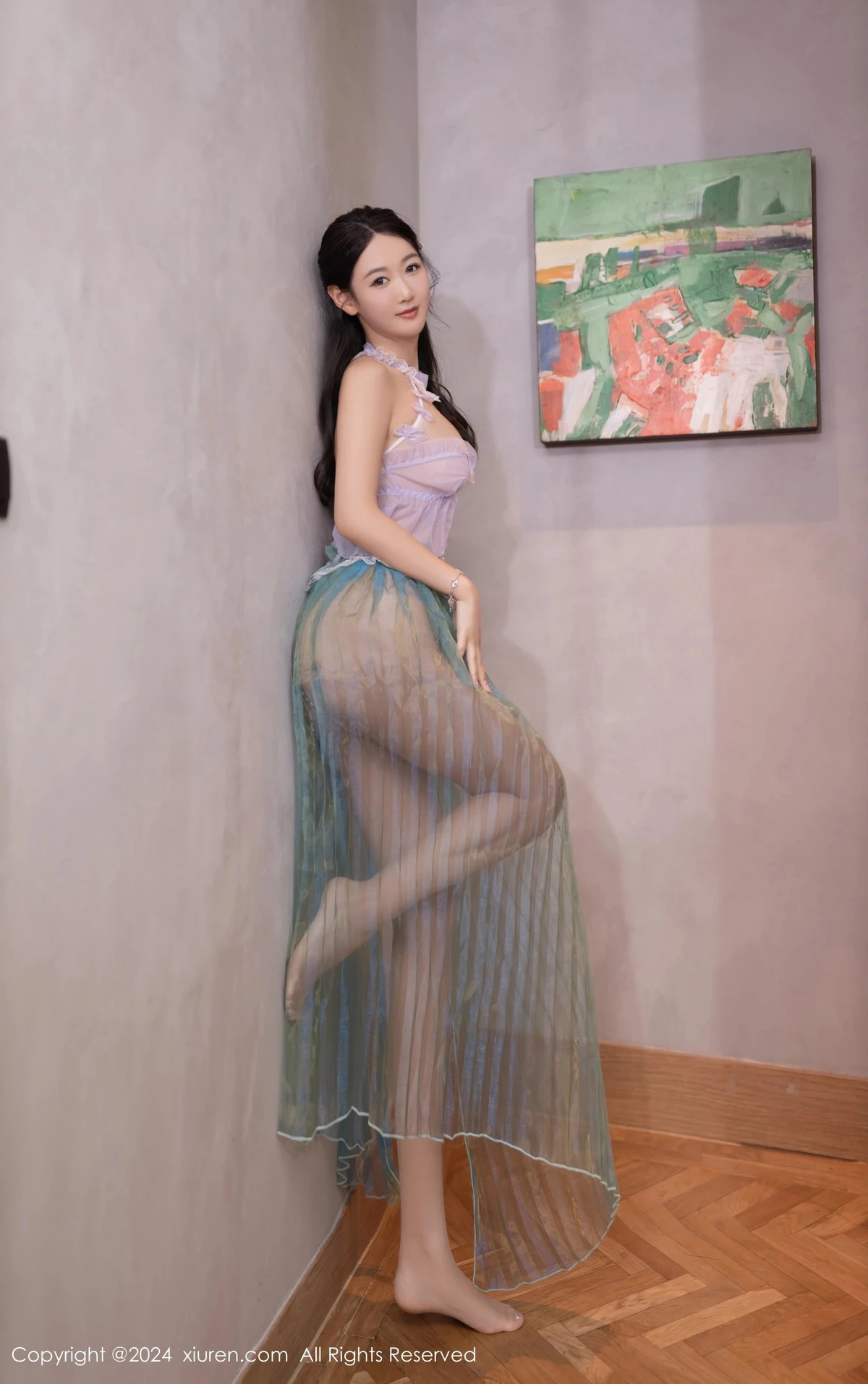 图片[2]-[XiuRen秀人网]第8644期唐安琪写真-秀人集