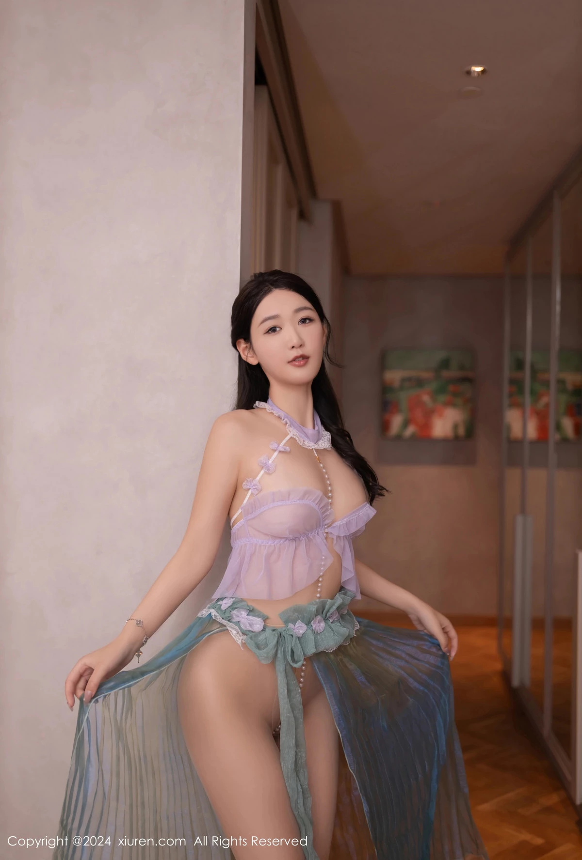 图片[5]-[XiuRen秀人网]第8644期唐安琪写真-秀人集