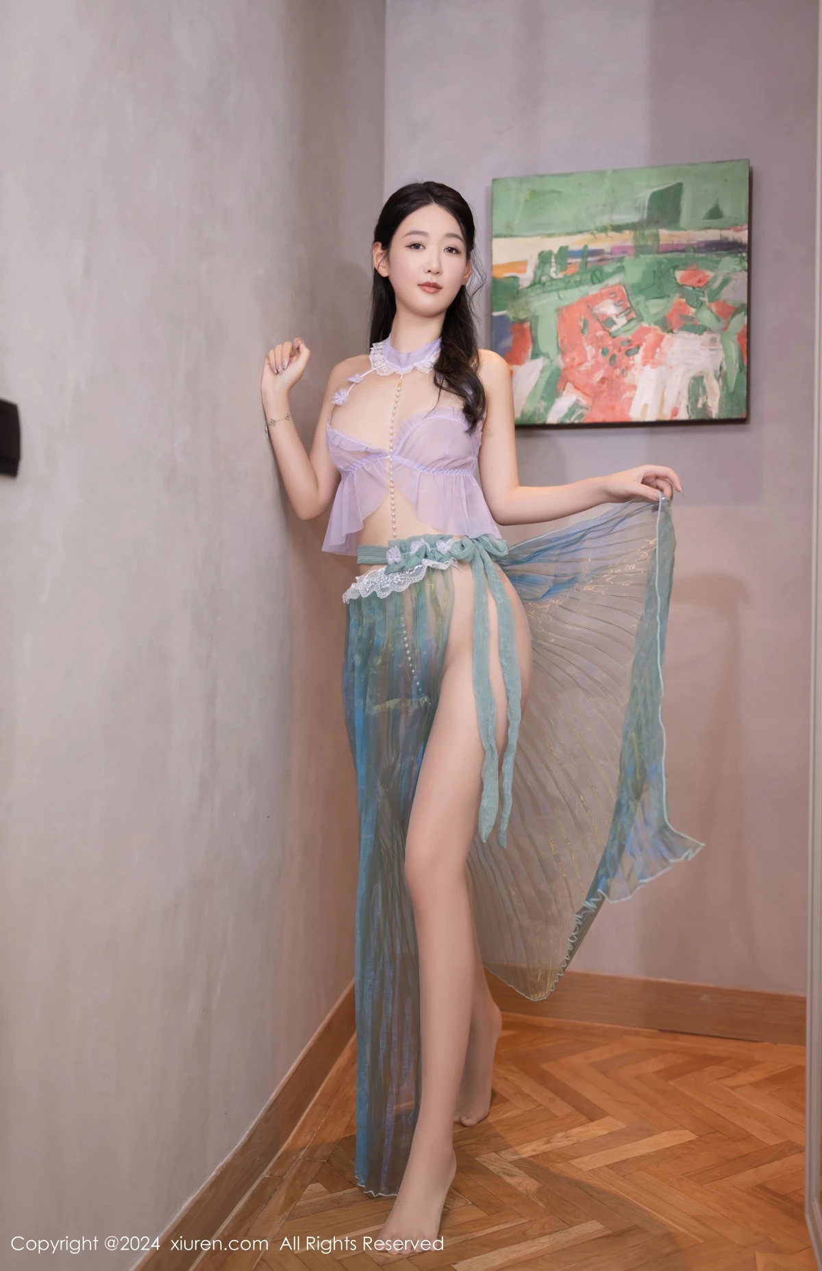 图片[3]-[XiuRen秀人网]第8644期唐安琪写真-秀人集