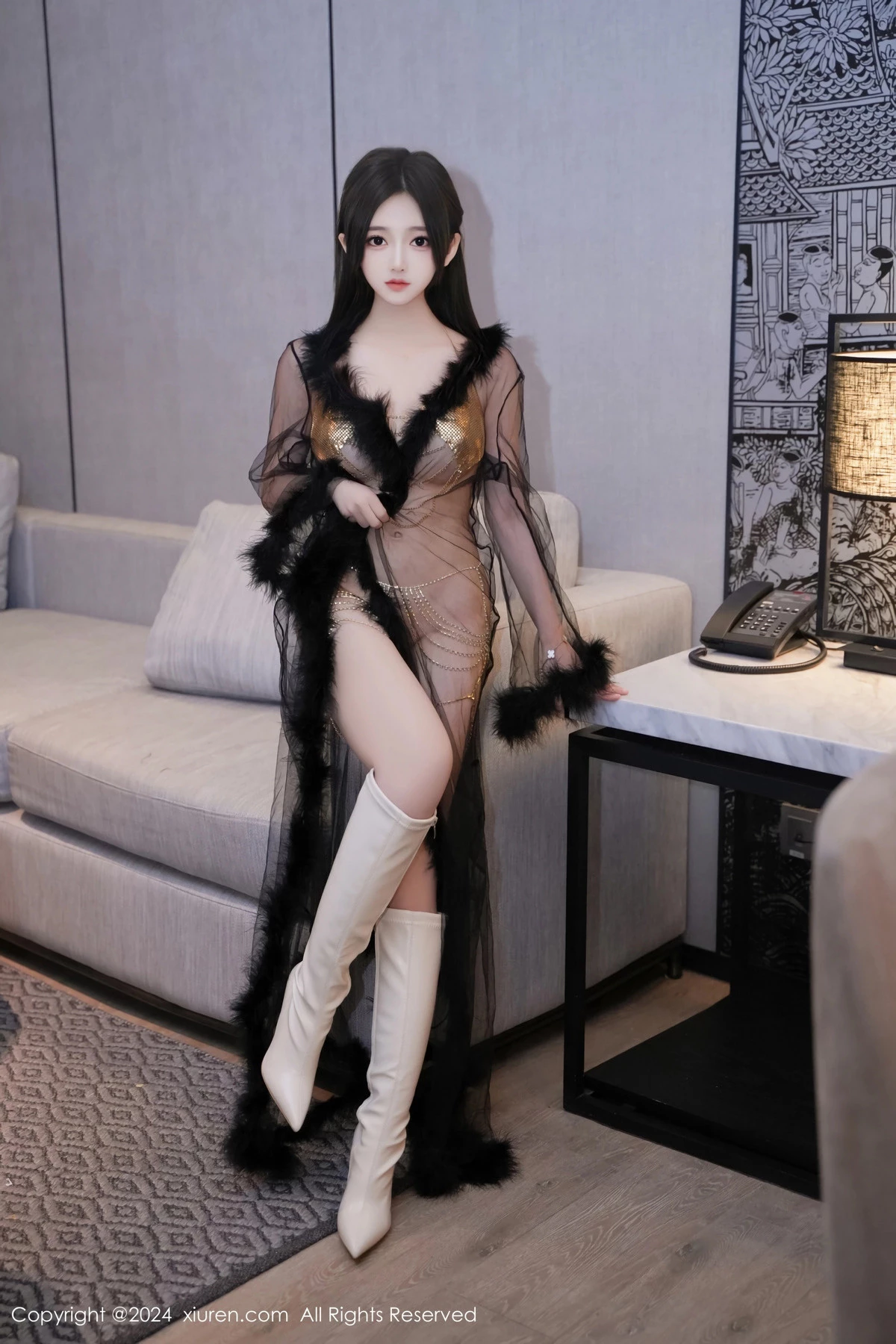 图片[9]-[XiuRen秀人网]第8686期奶茶味的包子写真-秀人集