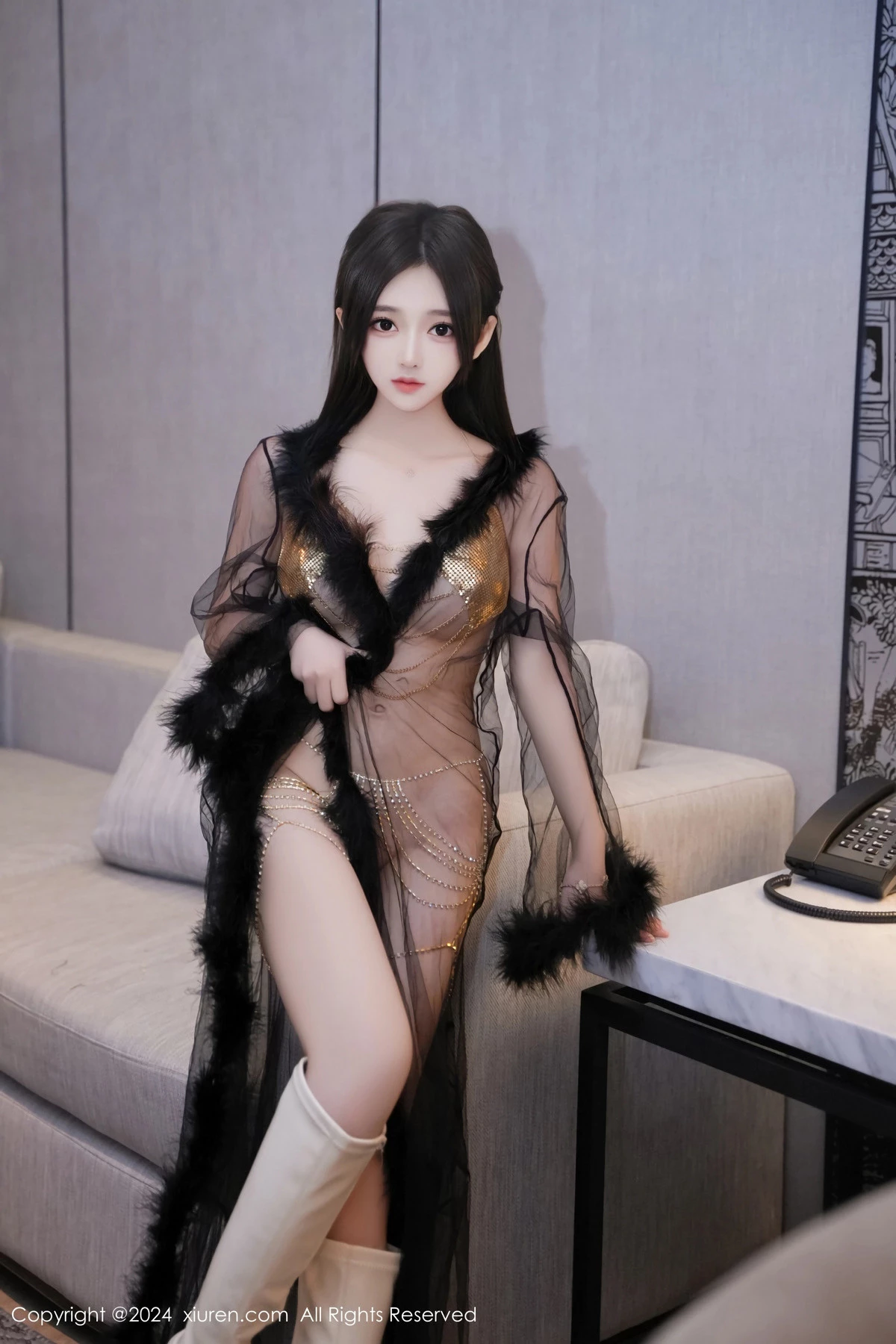 图片[10]-[XiuRen秀人网]第8686期奶茶味的包子写真-秀人集