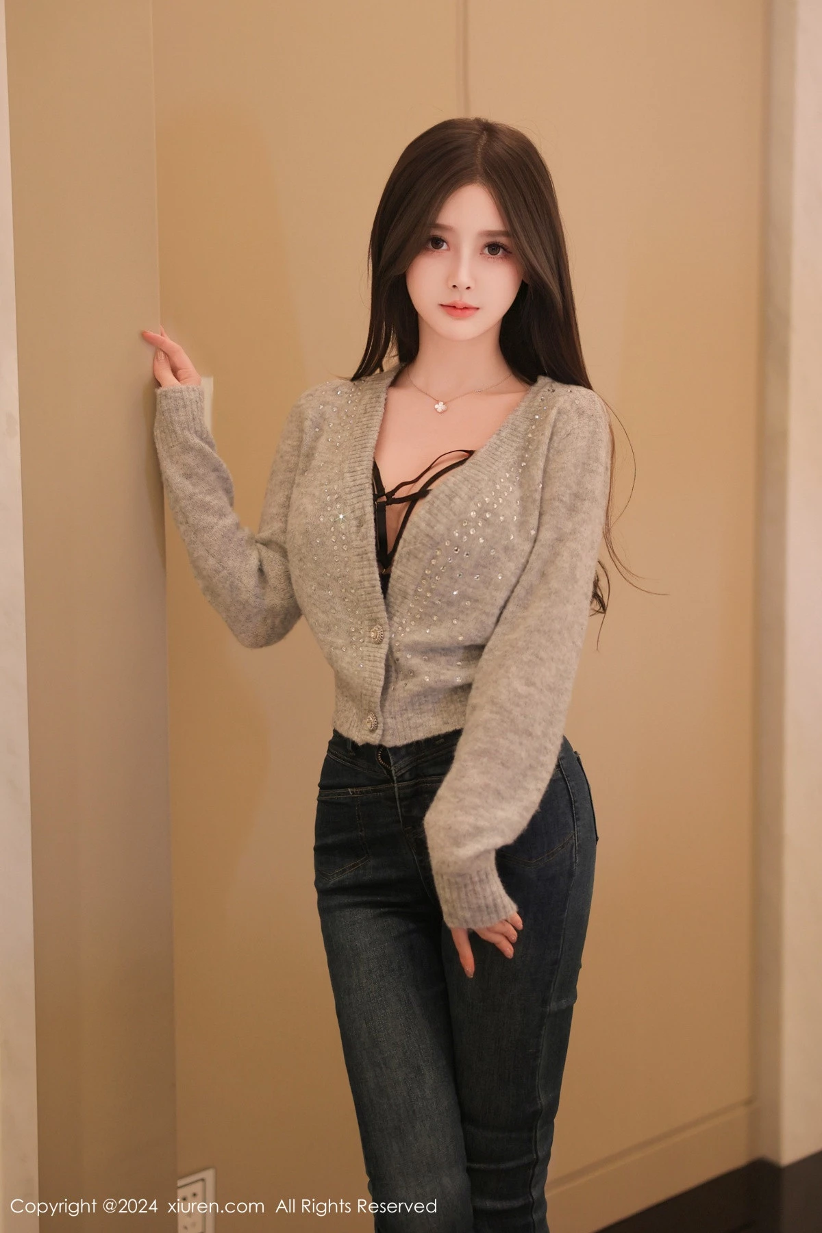 图片[2]-[XiuRen秀人网]第8806期奶喵喵写真-秀人集