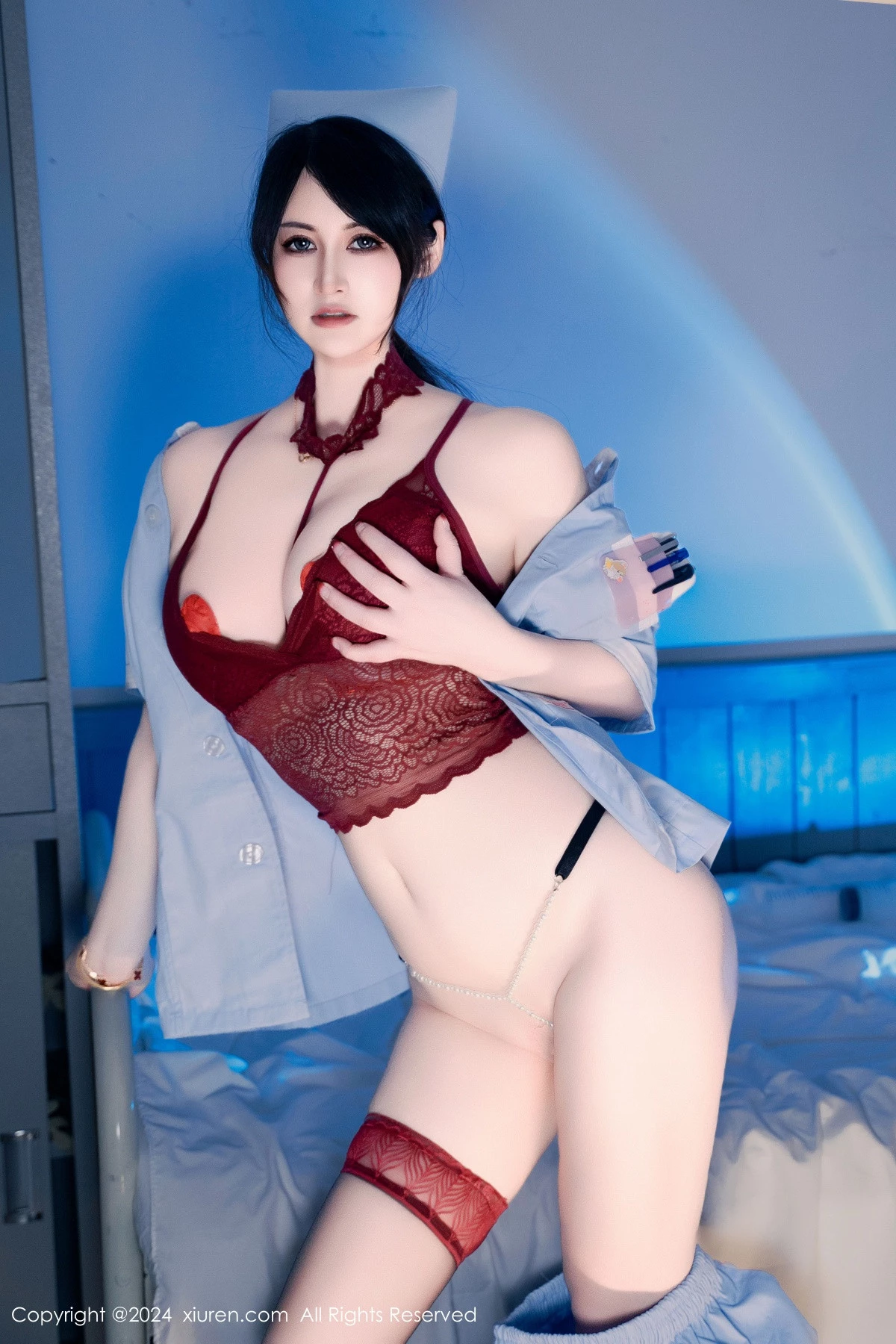 图片[34]-[XiuRen秀人网]第8859期诗诗写真-秀人集