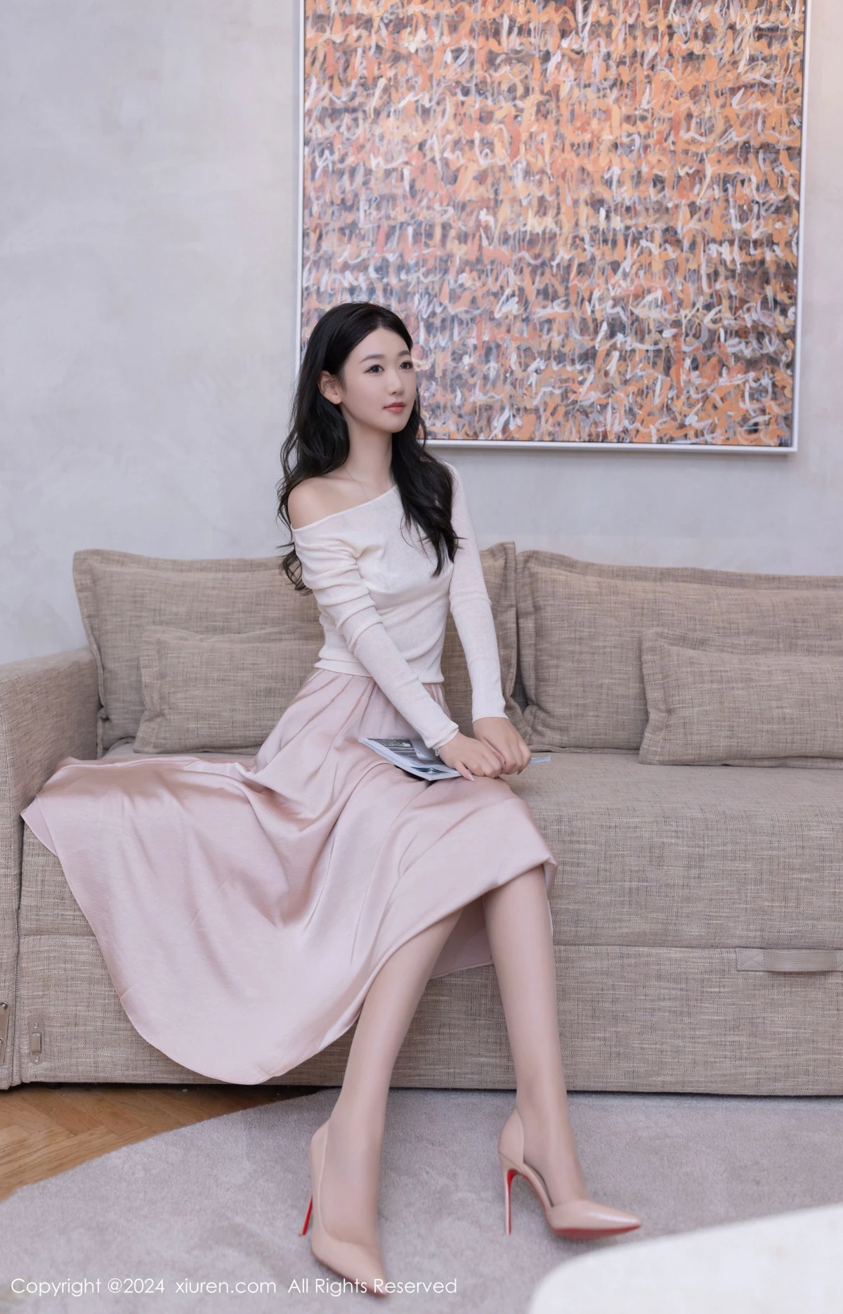 图片[2]-[XiuRen秀人网]第8862期唐安琪写真-秀人集