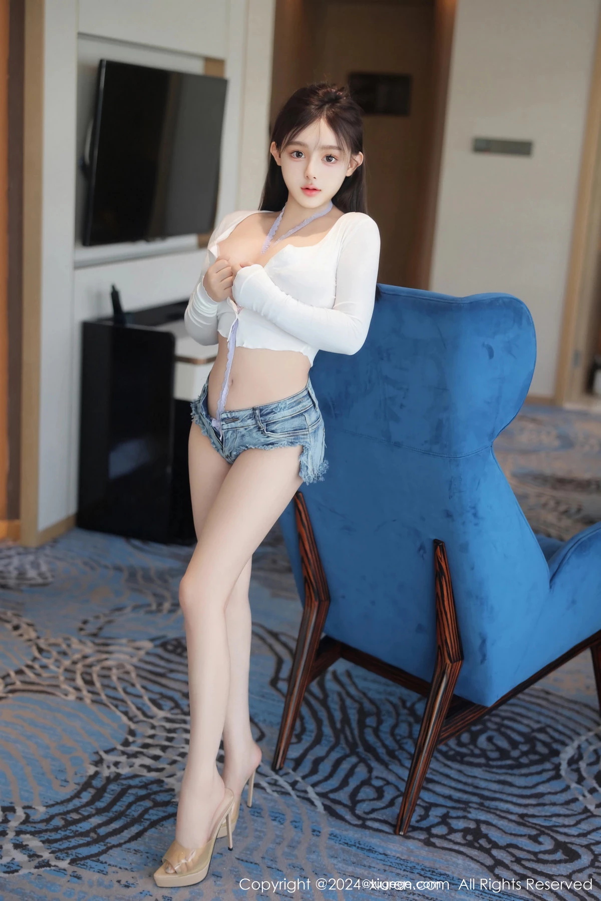 图片[21]-[XiuRen秀人网]第8958期娜娜子写真-秀人集