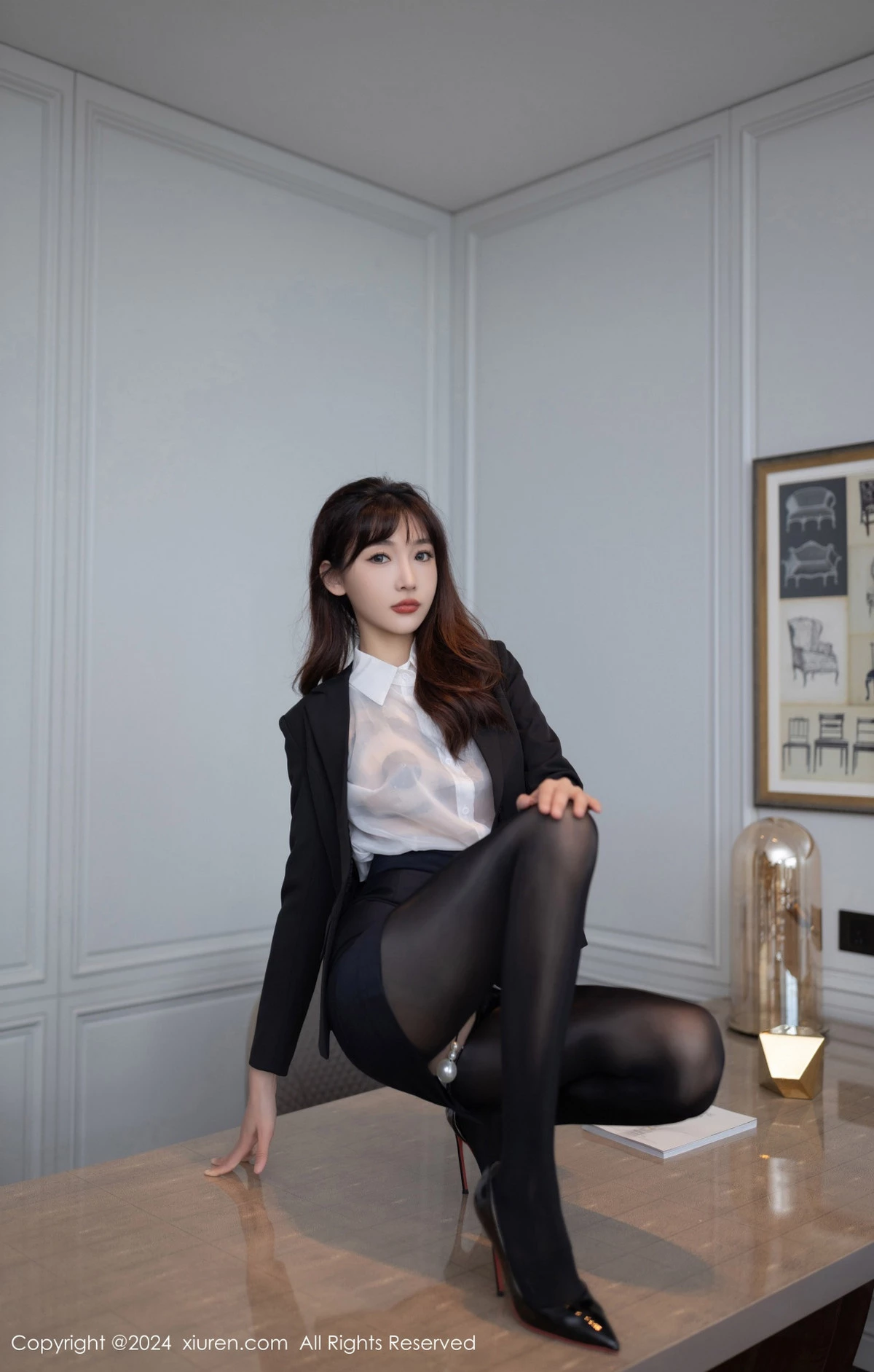 图片[5]-[XiuRen秀人网]第8988期陆萱萱写真-秀人集