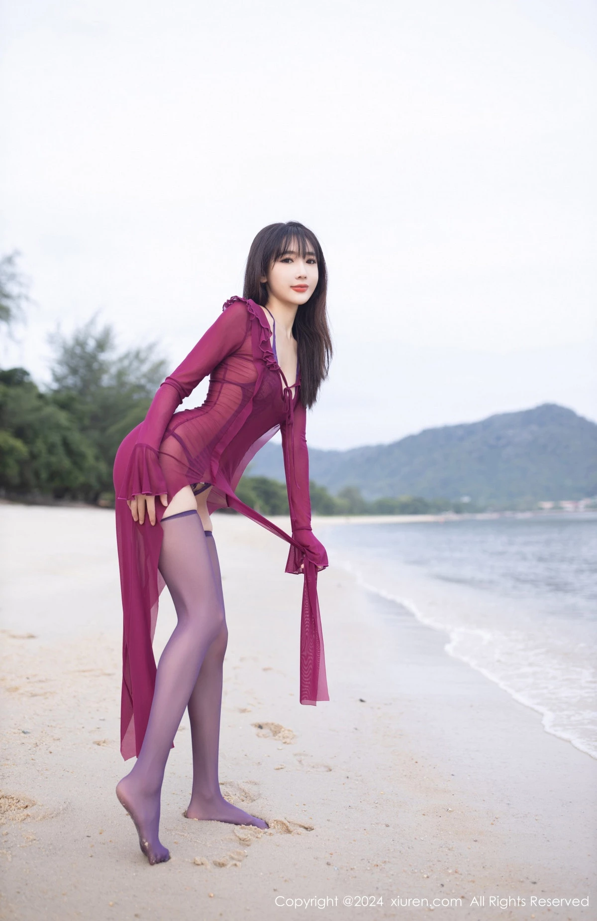 图片[4]-[XiuRen秀人网]第9021期陆萱萱写真-秀人集