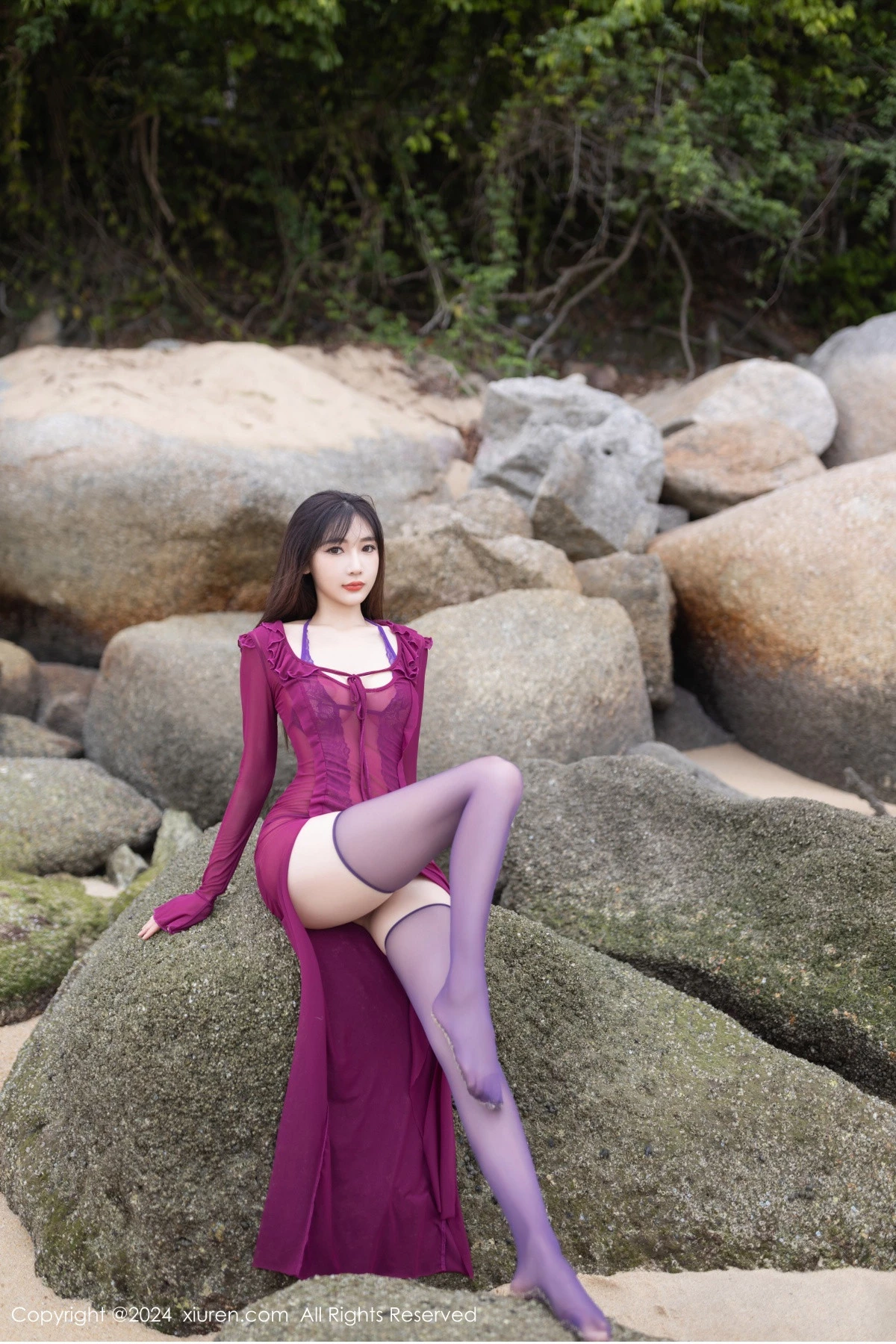 图片[6]-[XiuRen秀人网]第9021期陆萱萱写真-秀人集