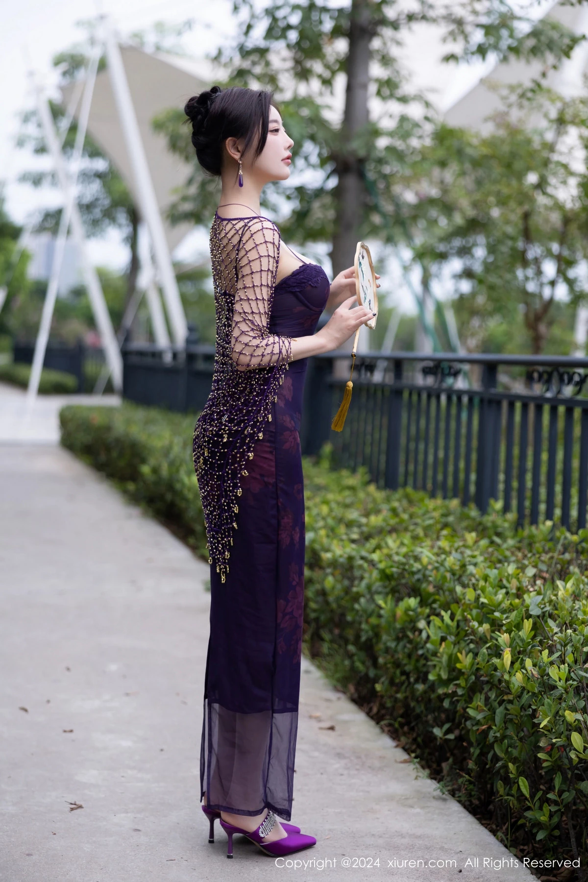 图片[3]-[XiuRen秀人网]第9092期杨晨晨写真-秀人集