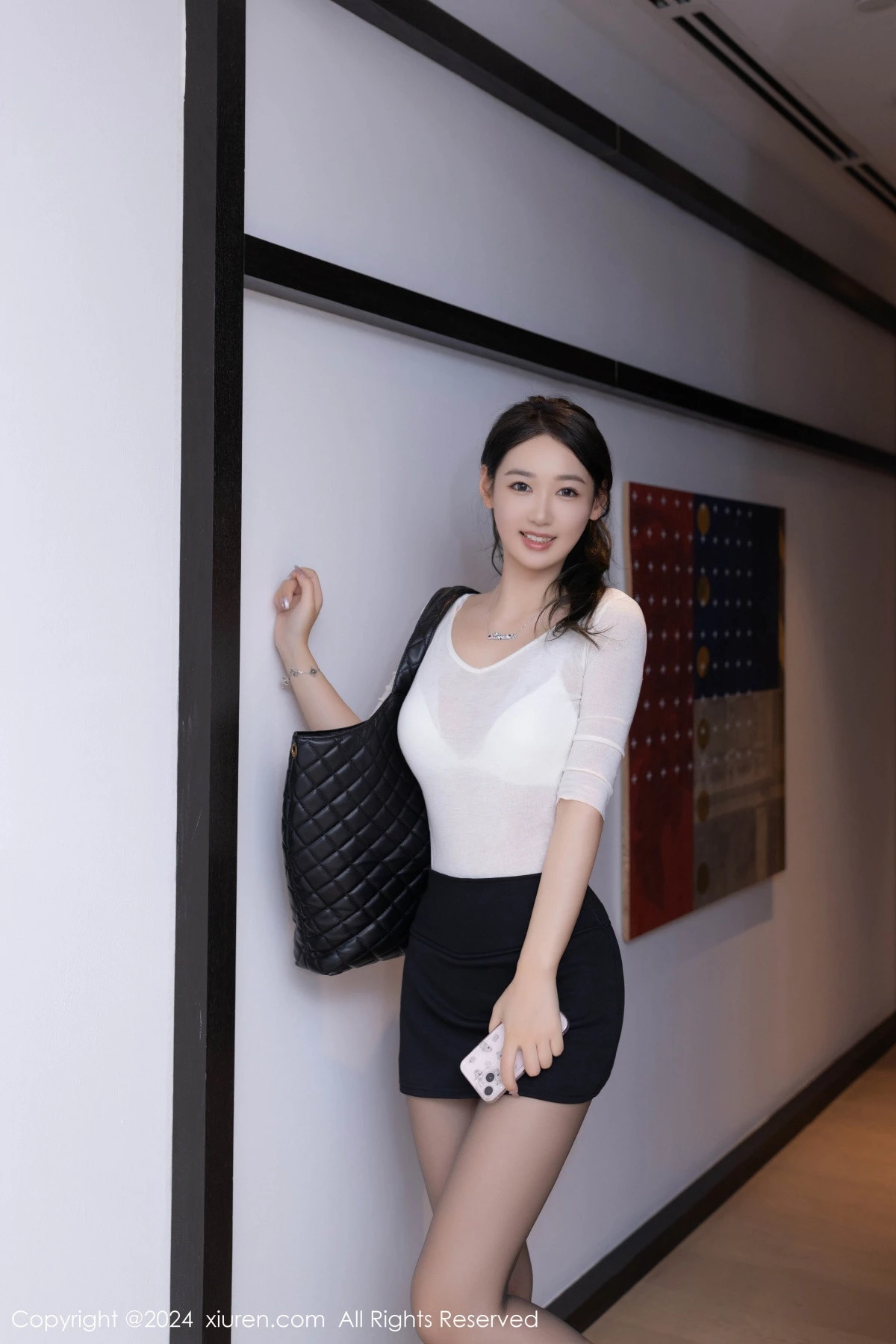 图片[2]-[XiuRen秀人网]第9036期唐安琪写真-秀人集