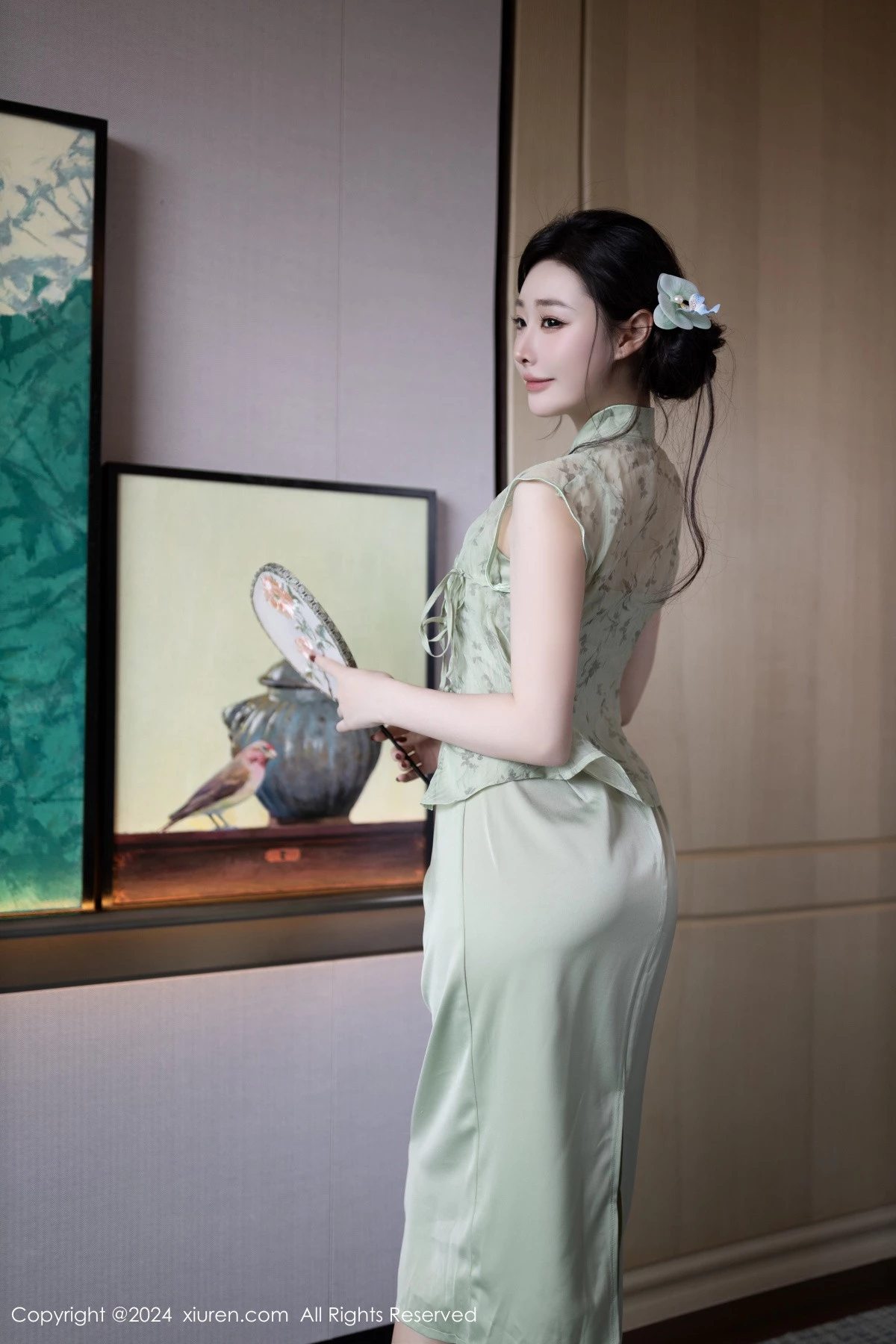 图片[2]-[XiuRen秀人网]第9124期小逗逗写真-秀人集