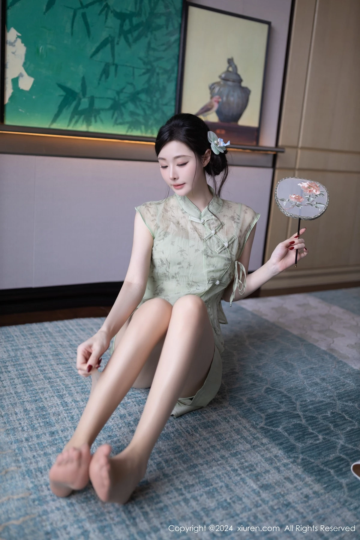 图片[4]-[XiuRen秀人网]第9124期小逗逗写真-秀人集