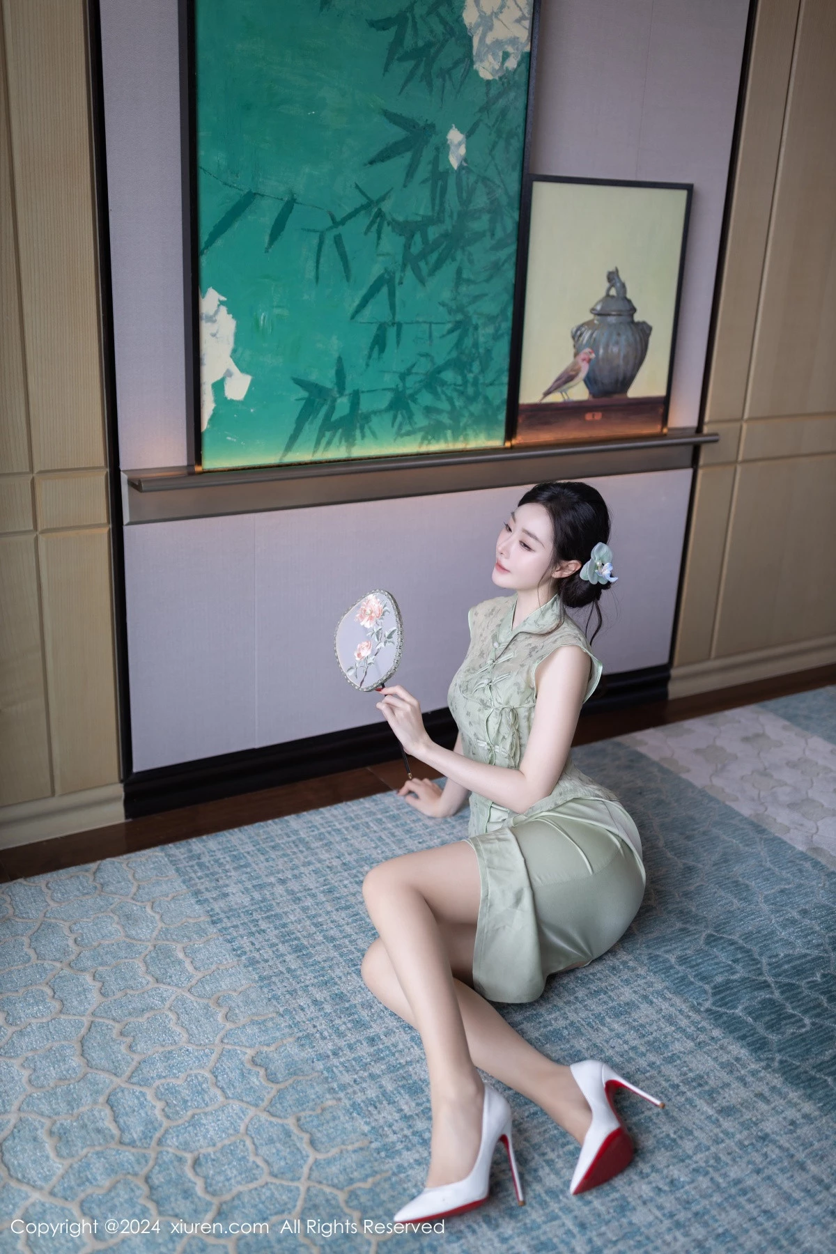 图片[3]-[XiuRen秀人网]第9124期小逗逗写真-秀人集