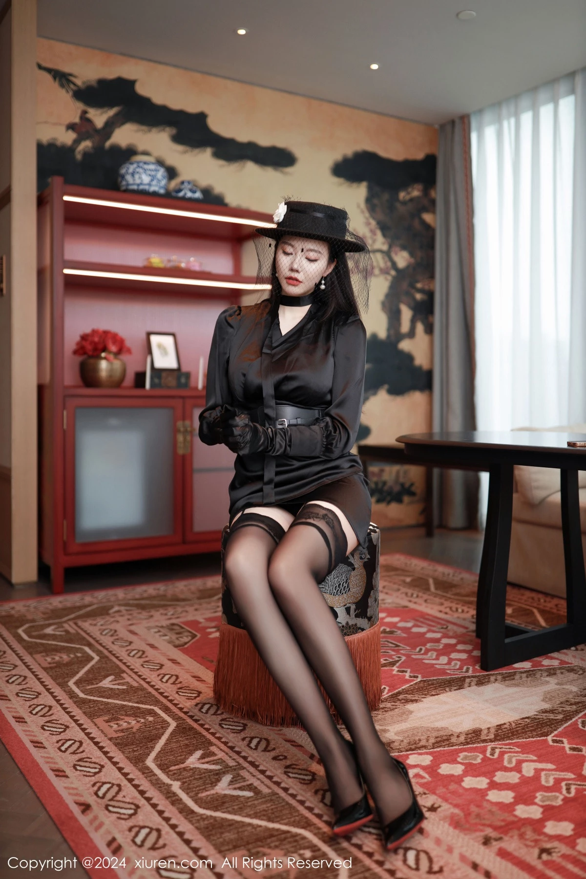 图片[4]-[XiuRen秀人网]第9041期安然写真-秀人集