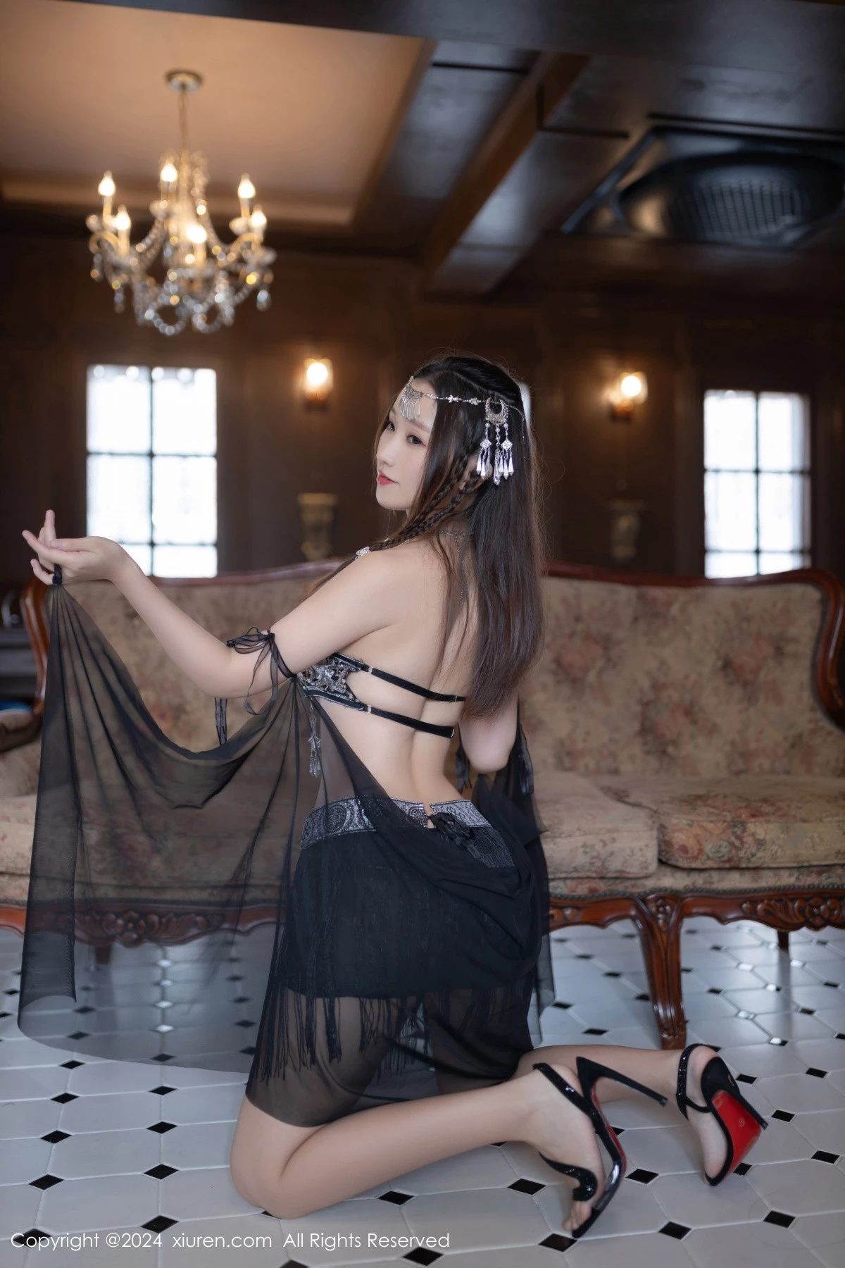 图片[6]-[XiuRen秀人网]第9172期杏子写真-秀人集