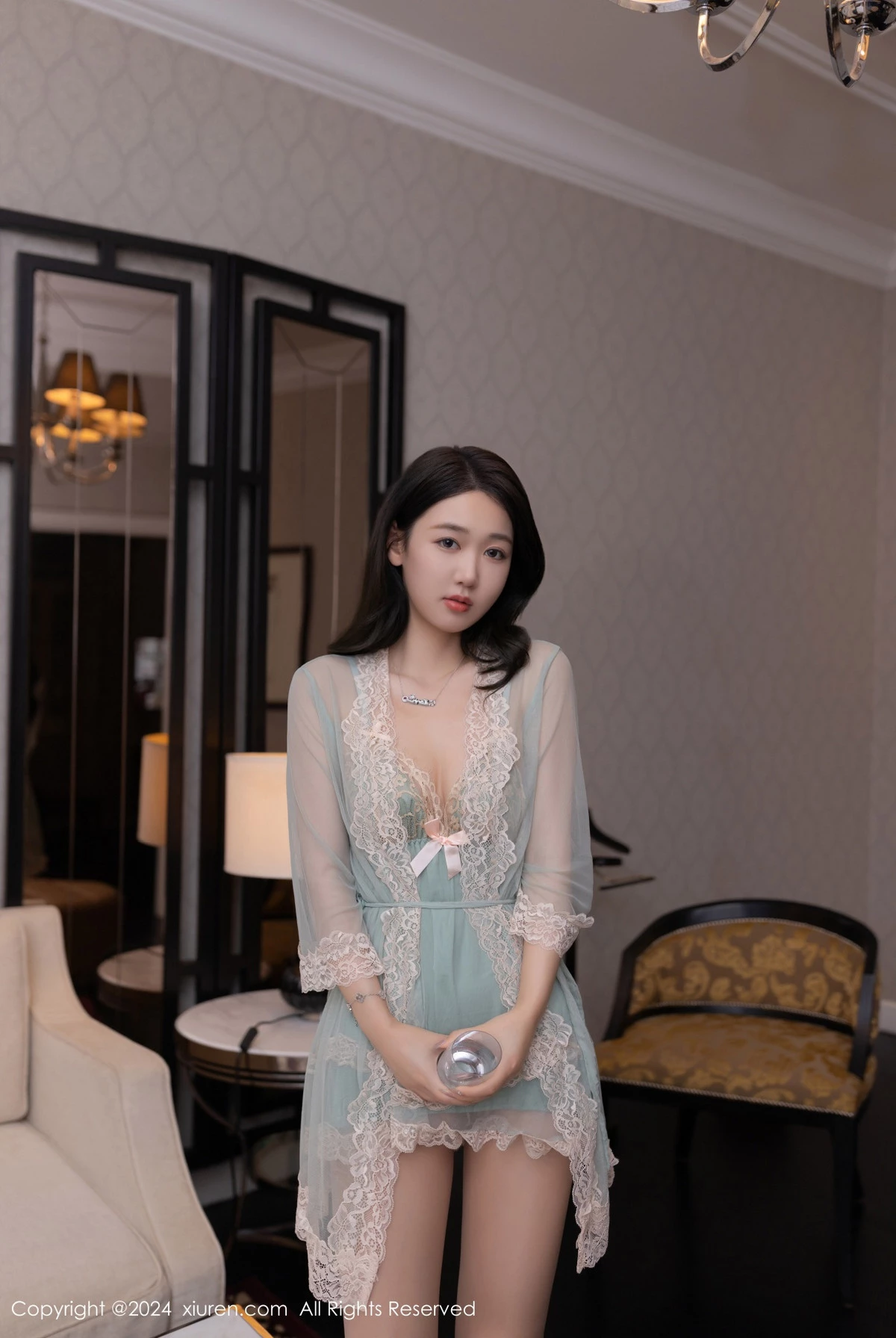 图片[6]-[XiuRen秀人网]第9069期唐安琪写真-秀人集