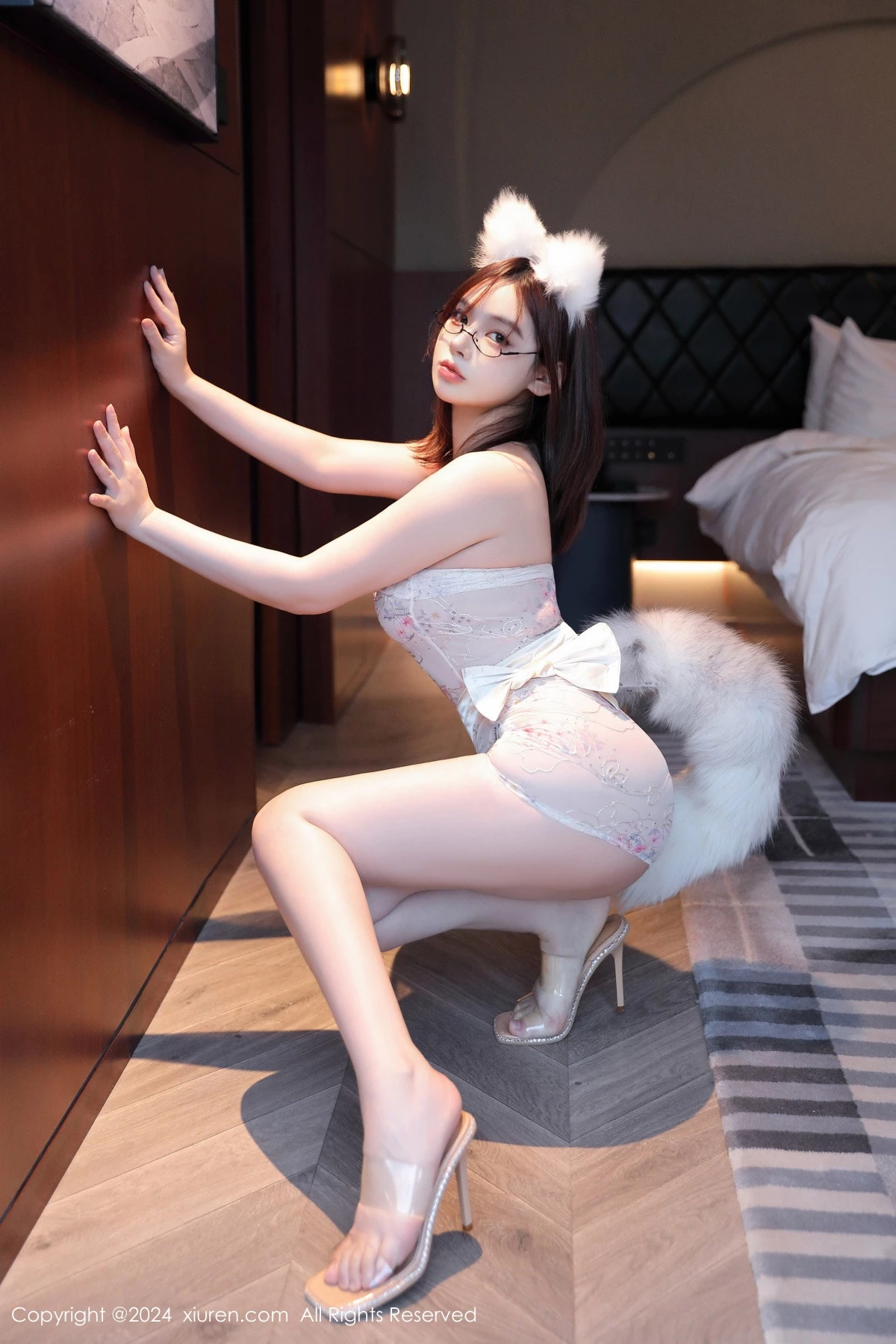 图片[2]-[XiuRen秀人网]第9267期麻布学妹写真-秀人集