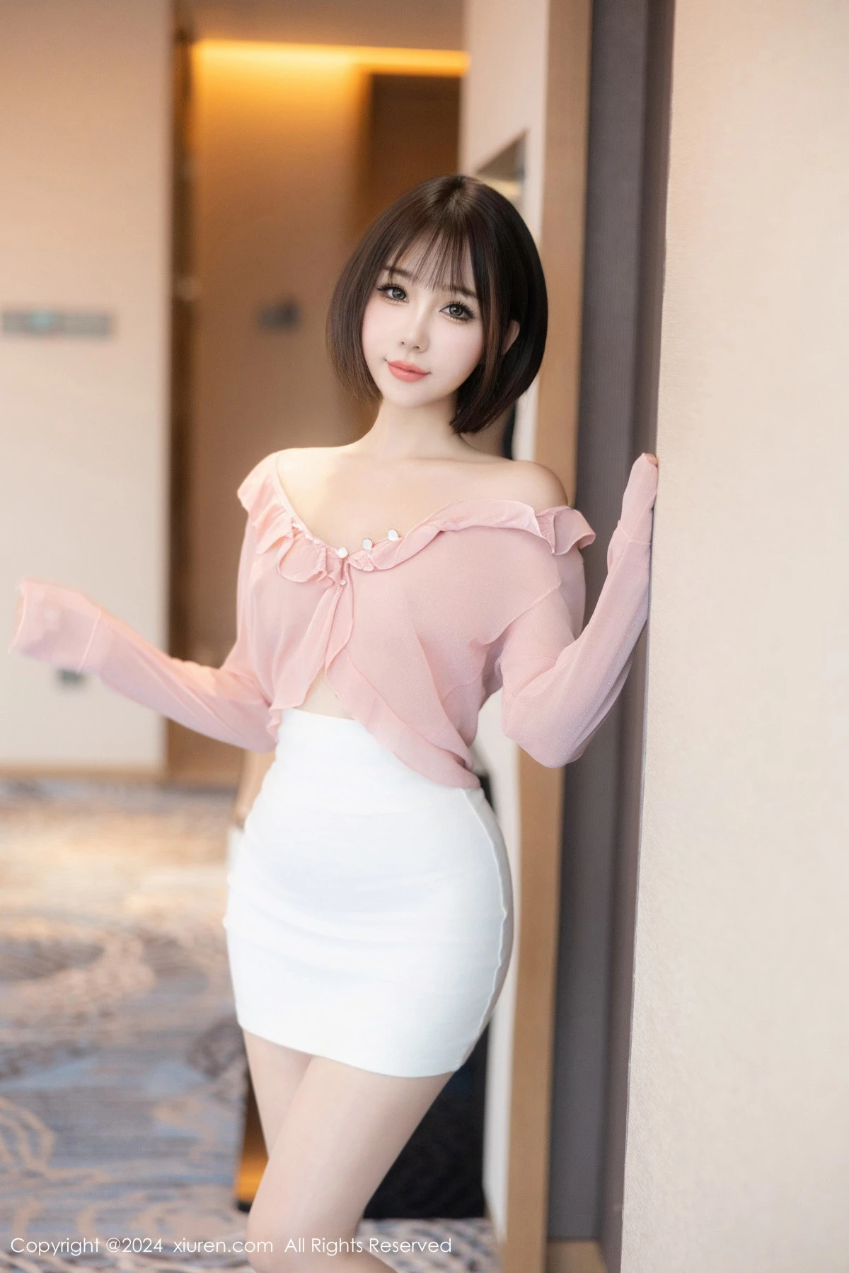 图片[3]-[XiuRen秀人网]第9273期波巧酱写真-秀人集