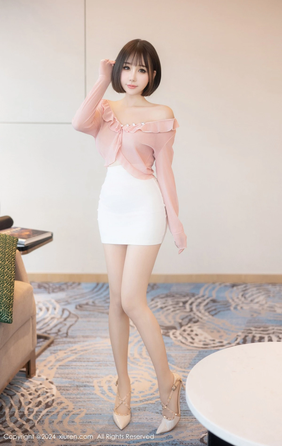 图片[4]-[XiuRen秀人网]第9273期波巧酱写真-秀人集