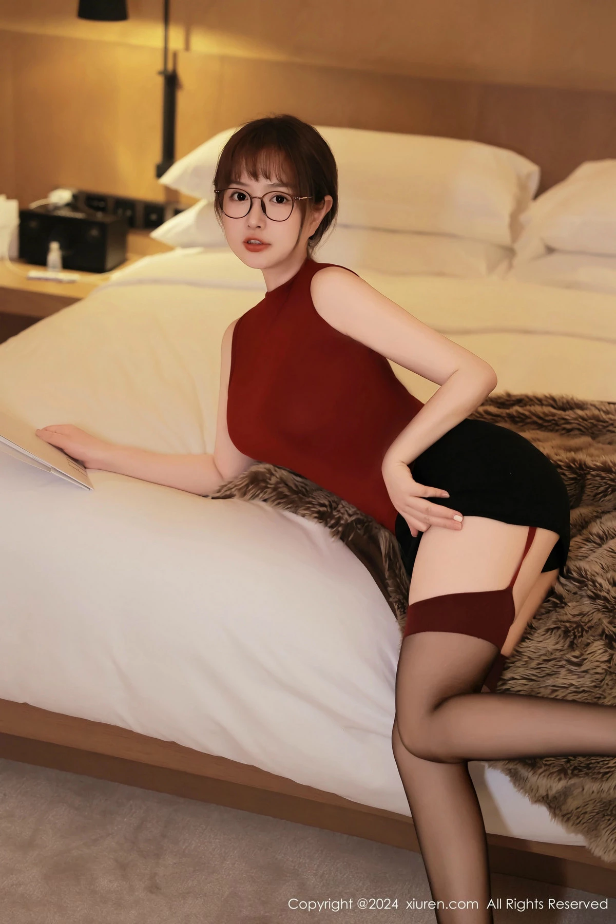 图片[4]-[XiuRen秀人网]第9366期养乐多写真-秀人集