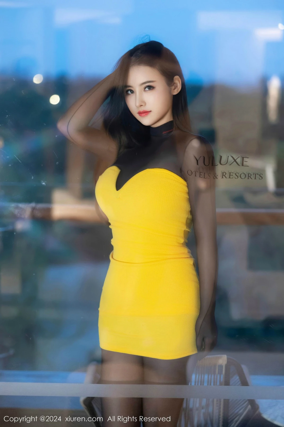 图片[8]-[XiuRen秀人网]第9391期诗诗写真-秀人集