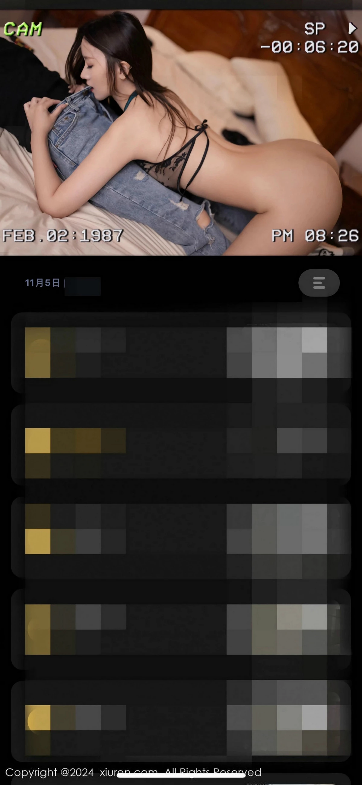 图片[4]-[XiuRen秀人网]第9406期杏子写真-秀人集